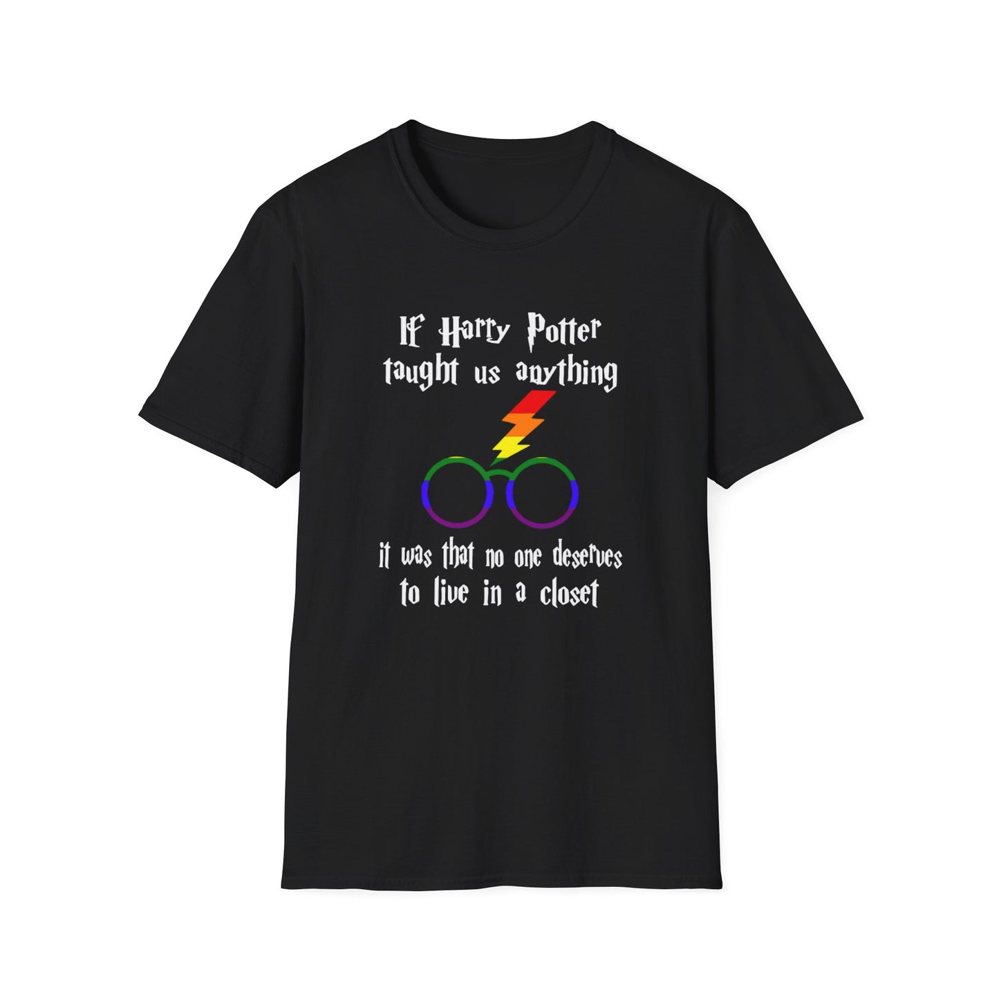 Harry Potter Unisex T-Shirt - 'If Harry Potter Taught Us Anything'