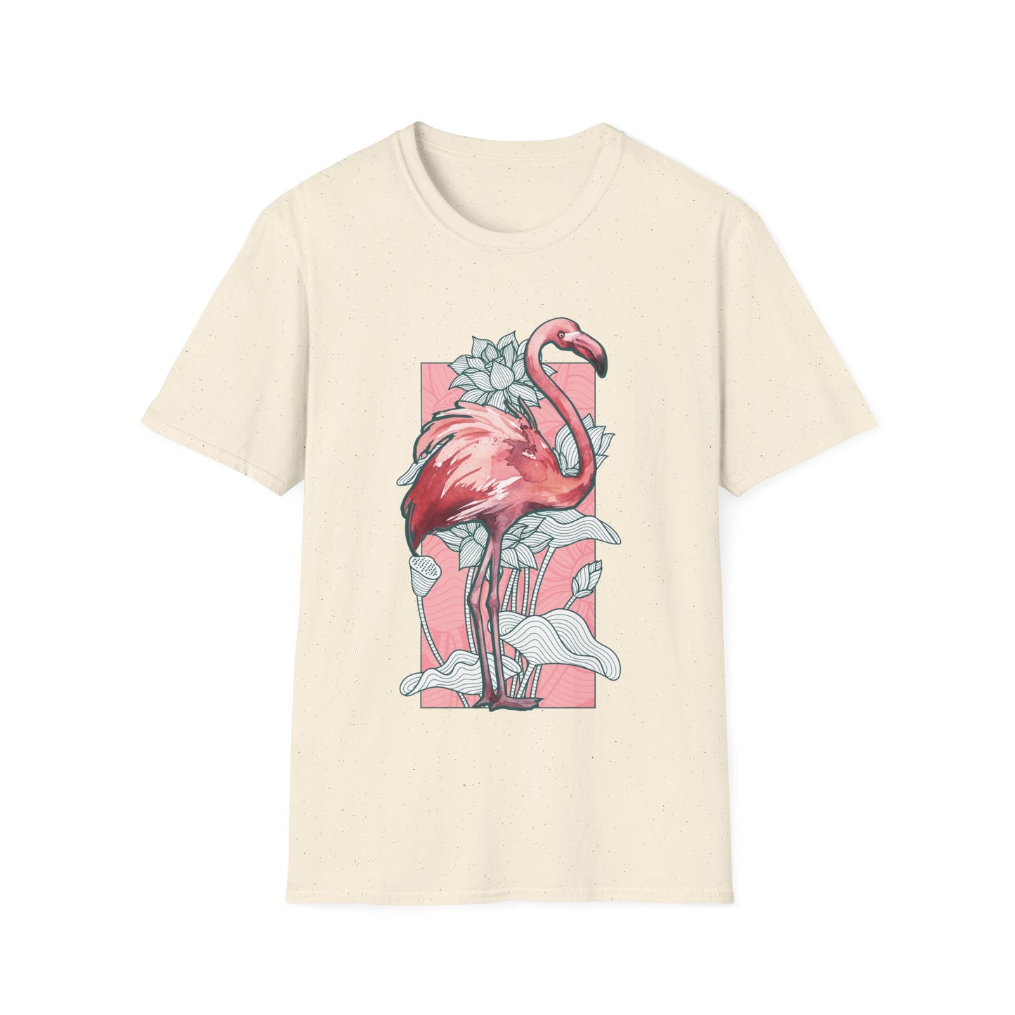 Flamingo T-Shirt - Colourful Design for Tropical Vibes
