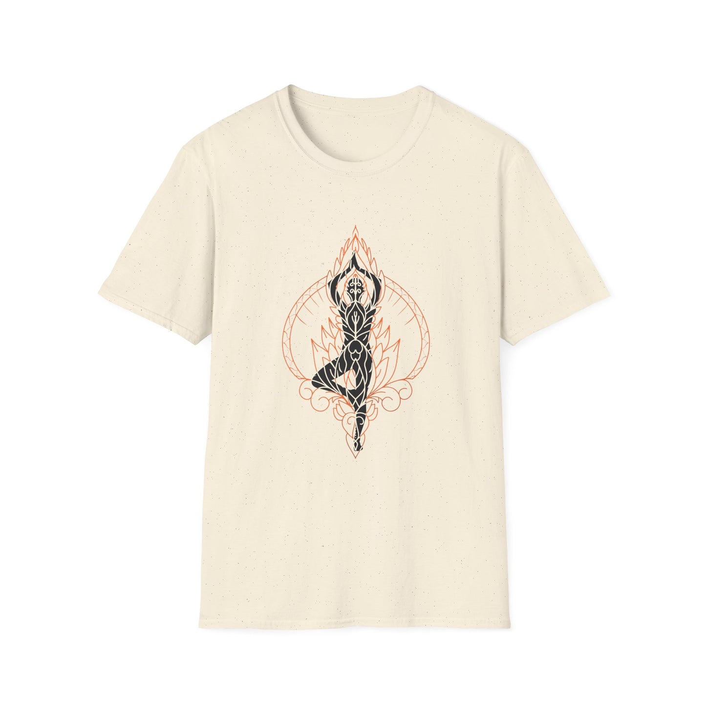 Yoga Tee - Tree Pose Design