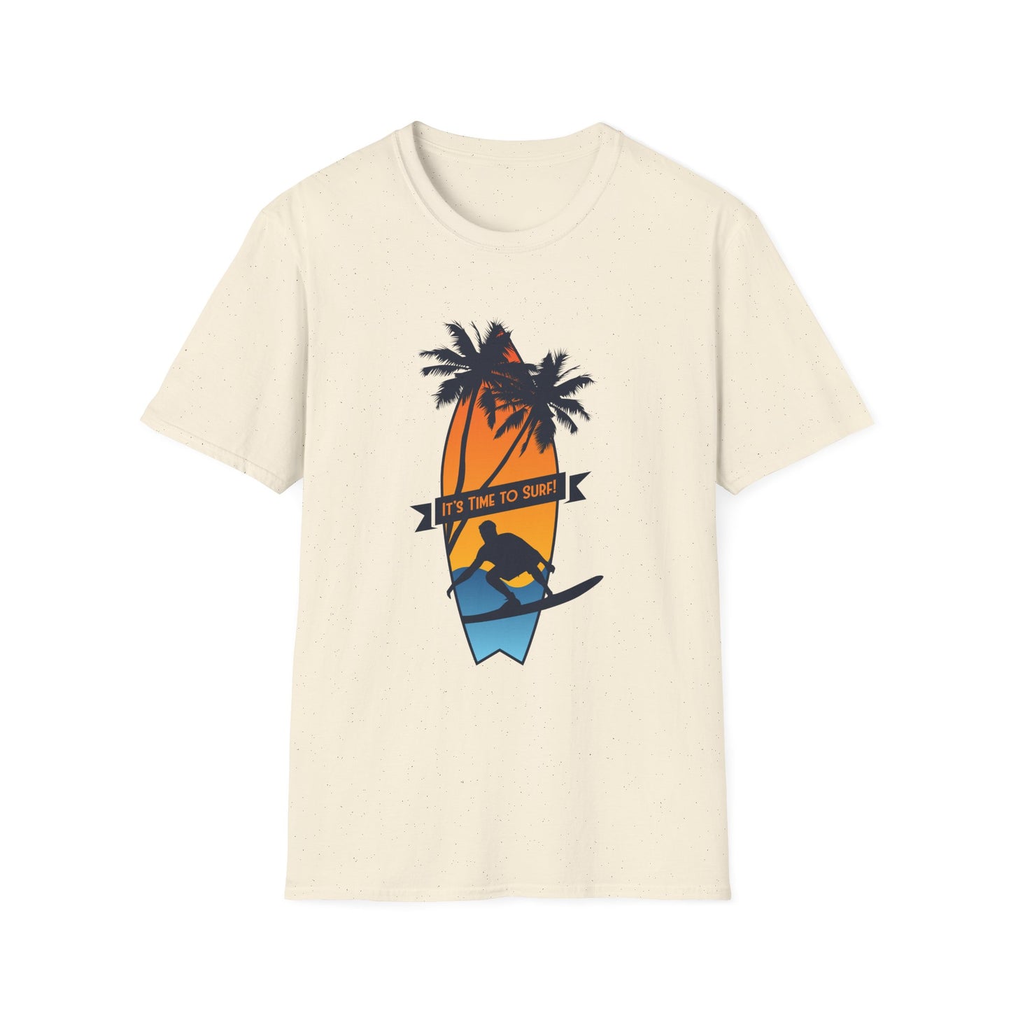 Surfer Softstyle T-Shirt - It's Time to Surf