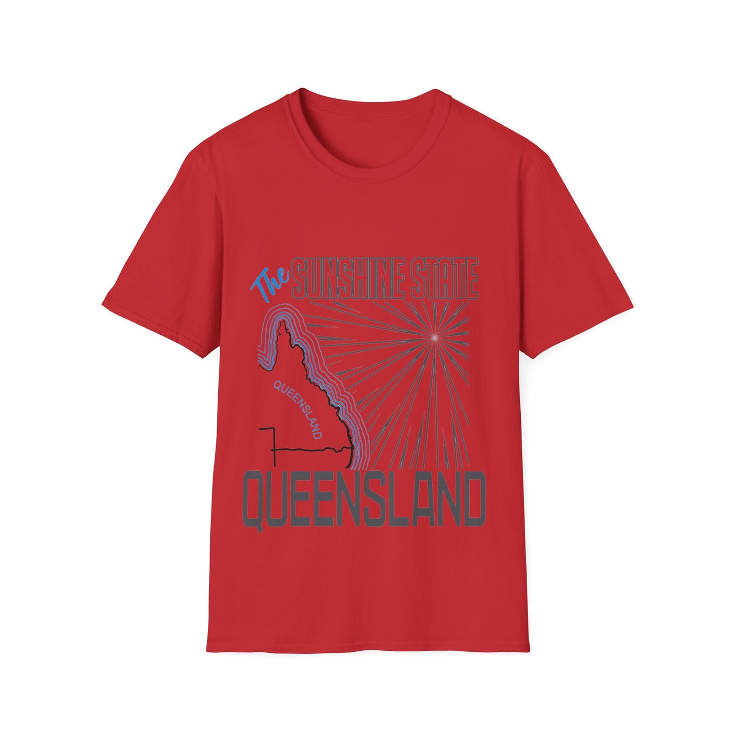 Sunshine State Unisex T-Shirt - Queensland Design