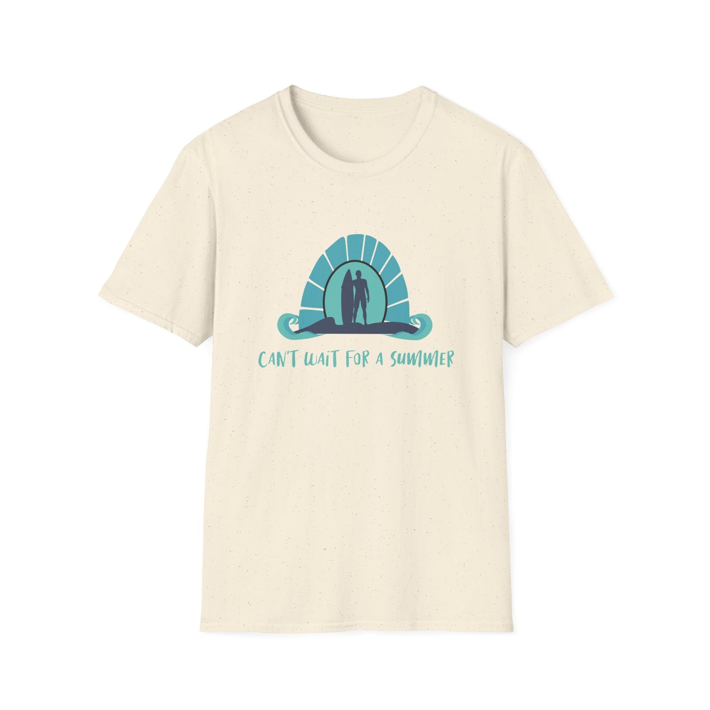 Summer Vibes Unisex Softstyle T-Shirt - Cant wait for Summer