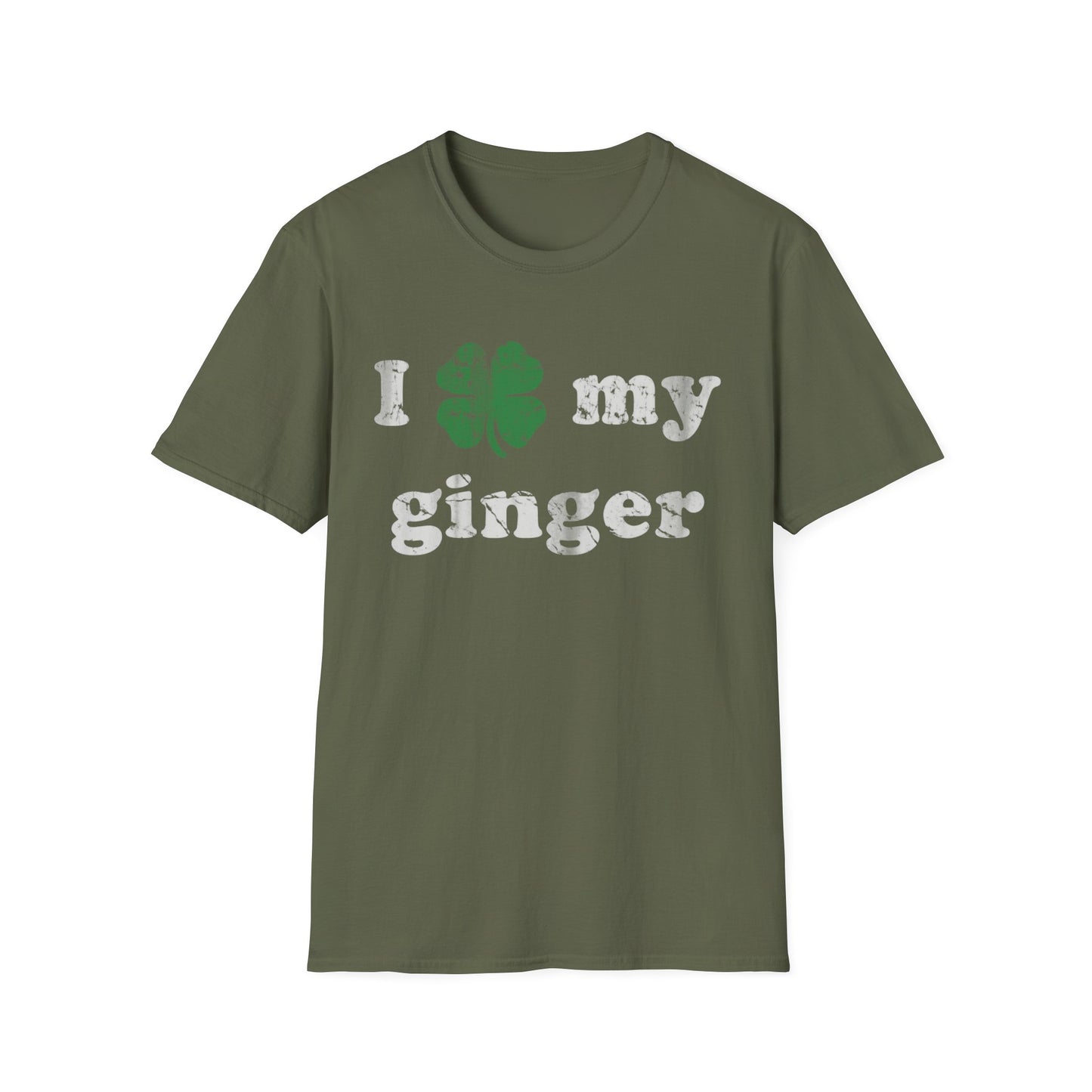 Ginger Unisex Softstyle T-Shirt - 'My Ginger' Design