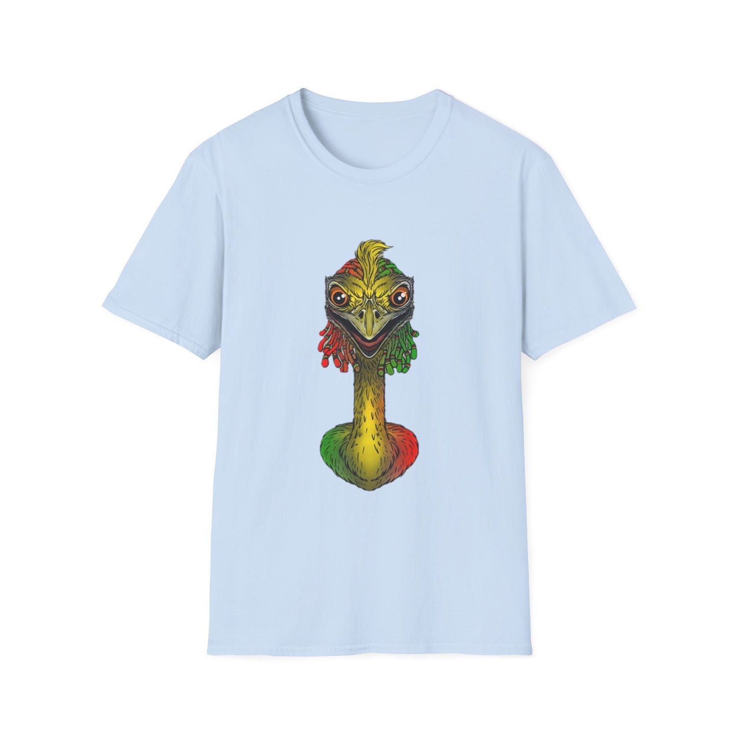Unisex Softstyle T-Shirt with Rastamu Design