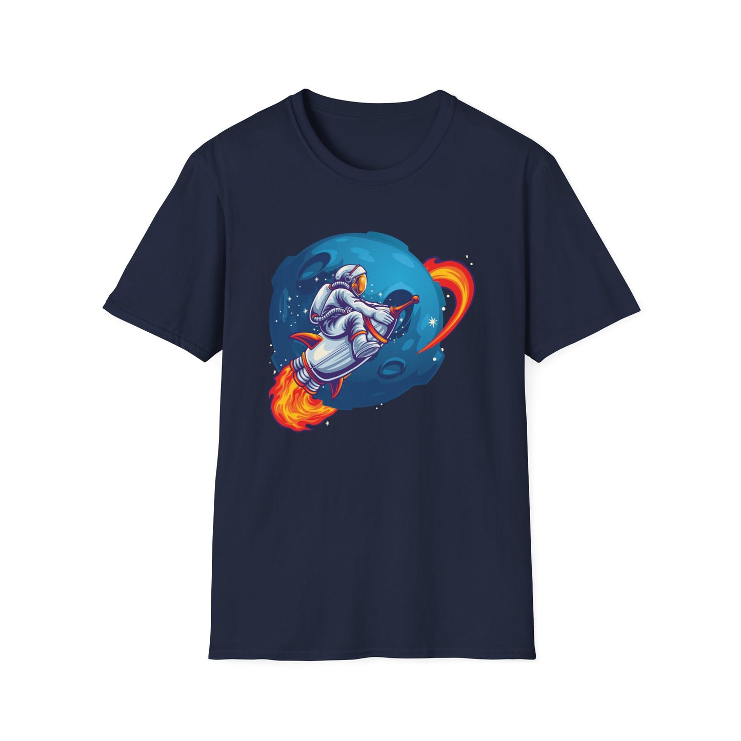 Rocket Unisex T-Shirt - Space Adventure Design