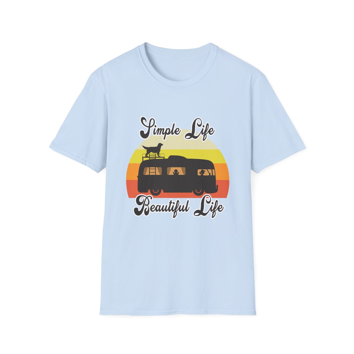 T-Shirt - Simple Life Beautiful Life Graphic Tee