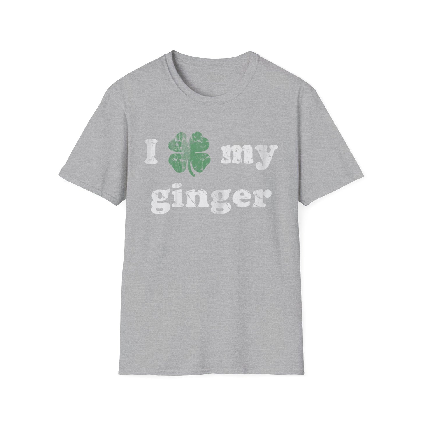 Ginger Unisex Softstyle T-Shirt - 'My Ginger' Design