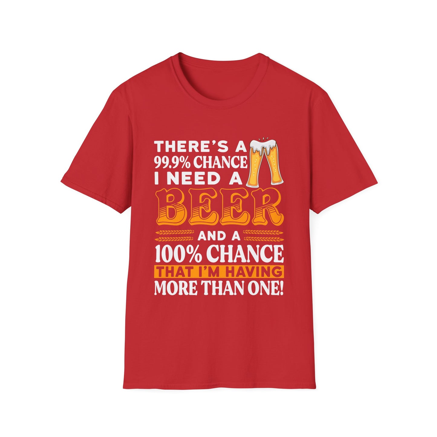 There's a 99.9% Chance I Need a Beer