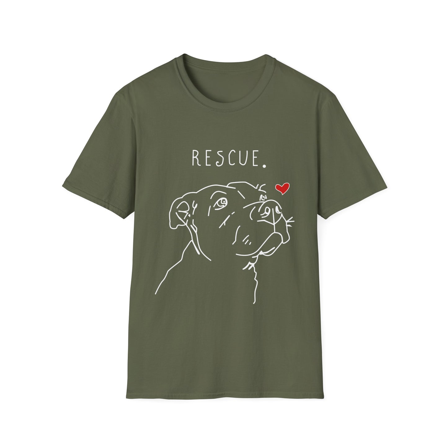 Dog Rescue Unisex T-Shirt - National Rescue A Dog Day