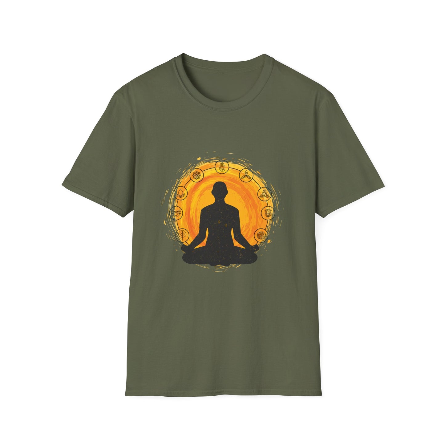 Yoga T-Shirt - Easy Yoga Pose