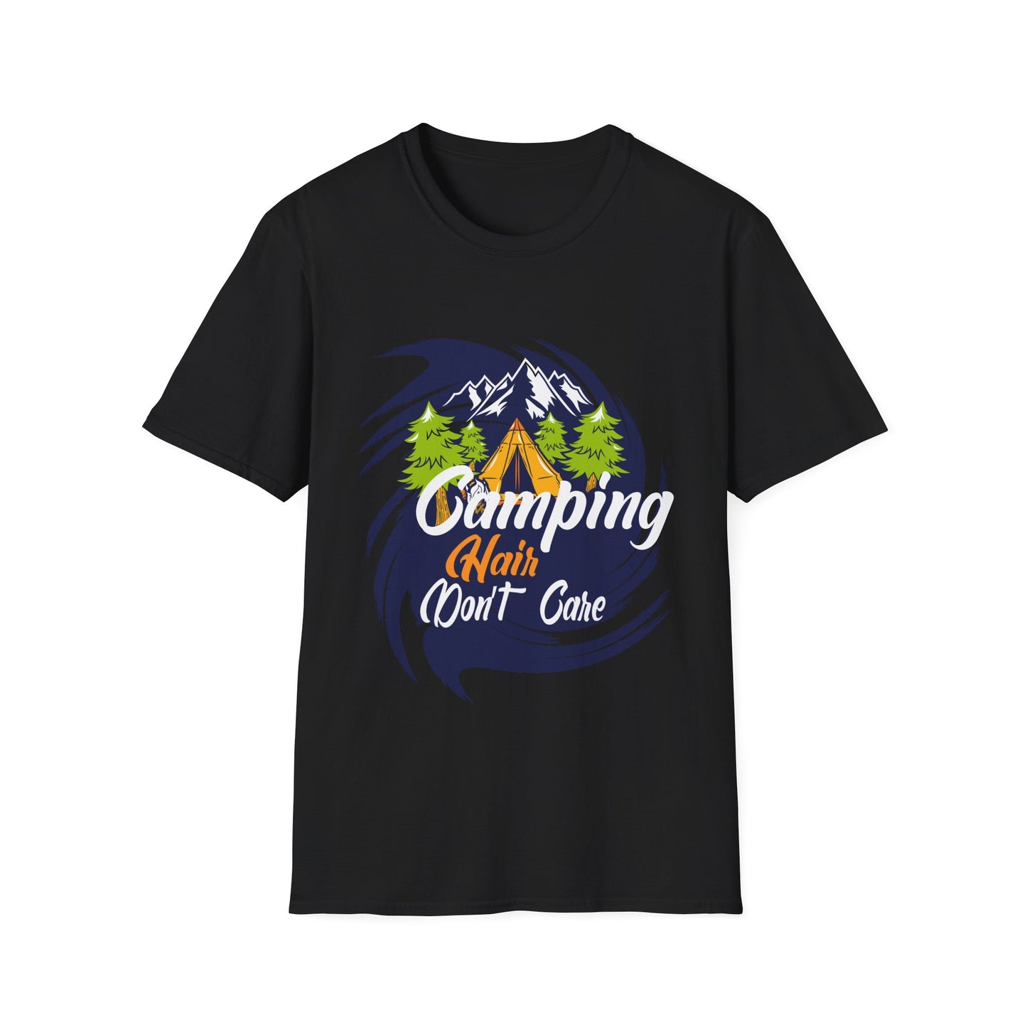 Camping Hair Don't Care T-Shirt