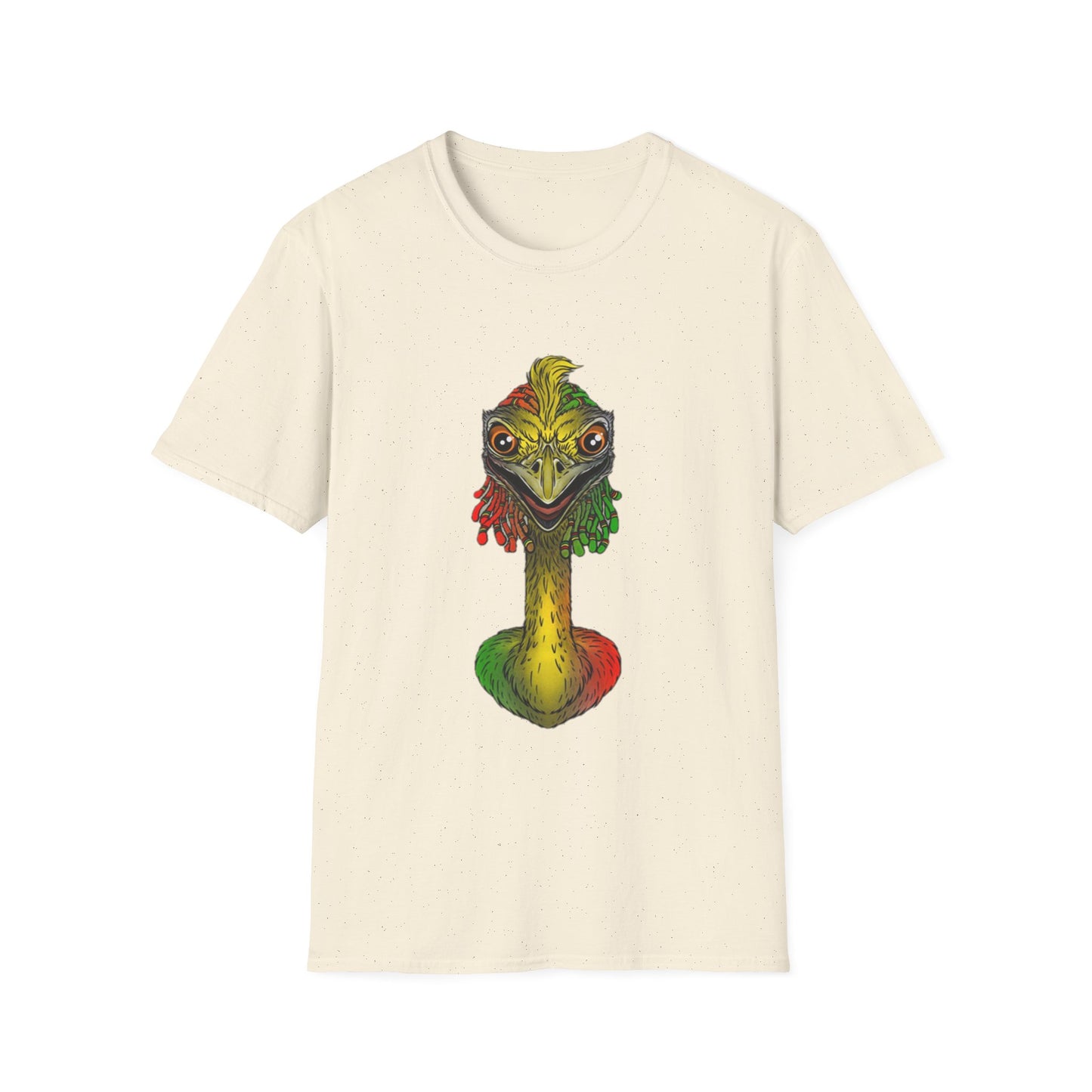 Unisex Softstyle T-Shirt with Rastamu Design