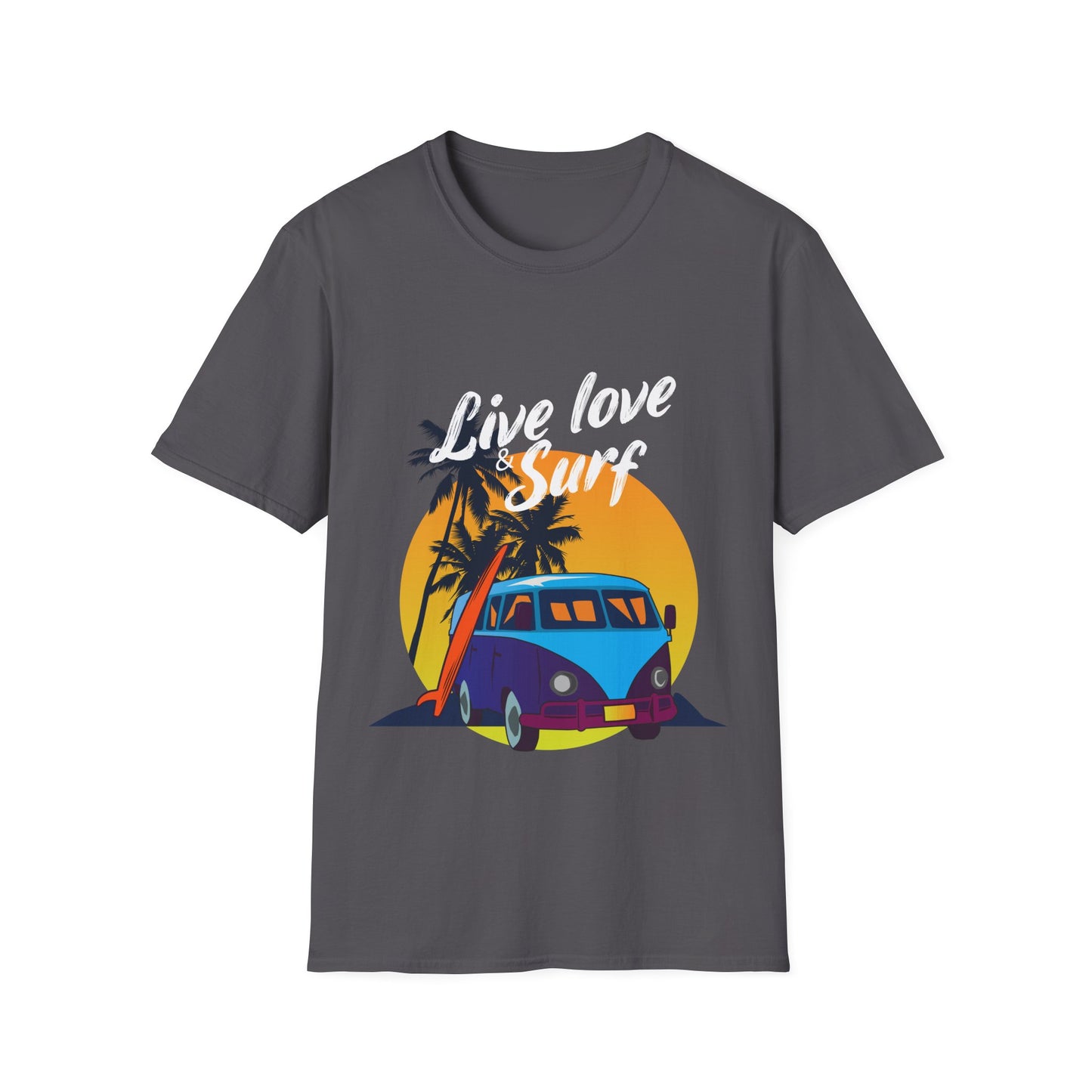 Surfer T-Shirt Live Love and Surf