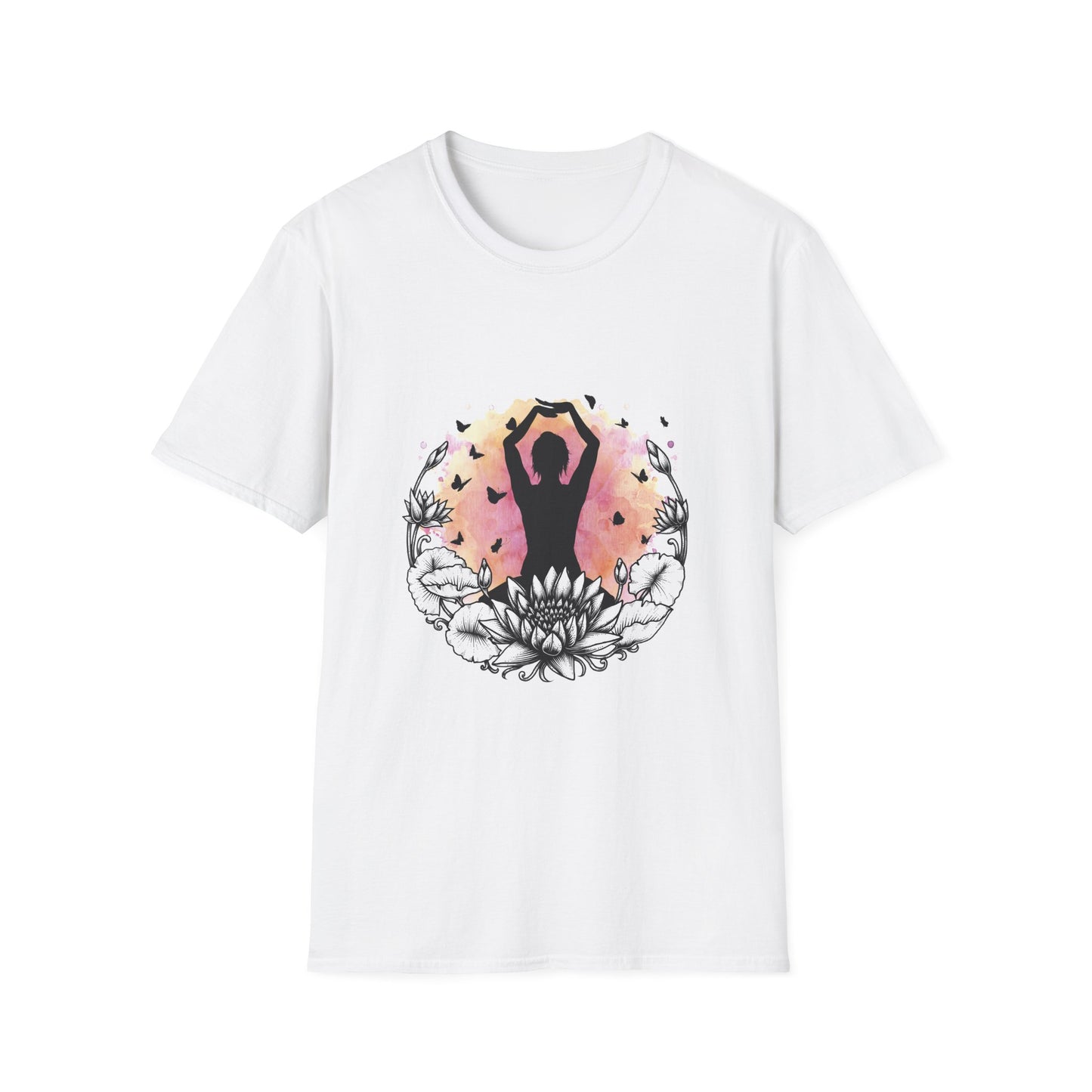 Yoga T-Shirt - Easy Pose Graphic