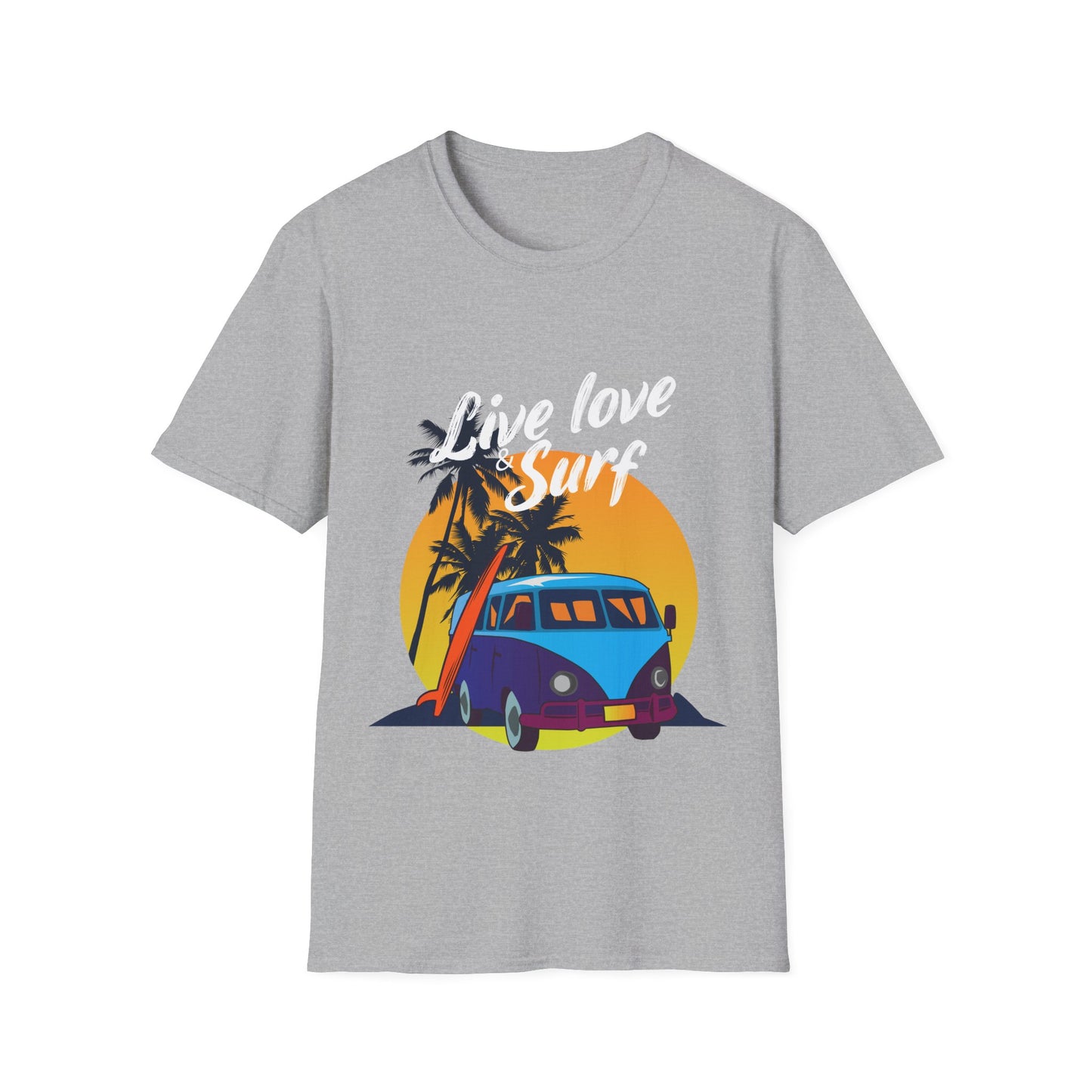 Surfer T-Shirt Live Love and Surf