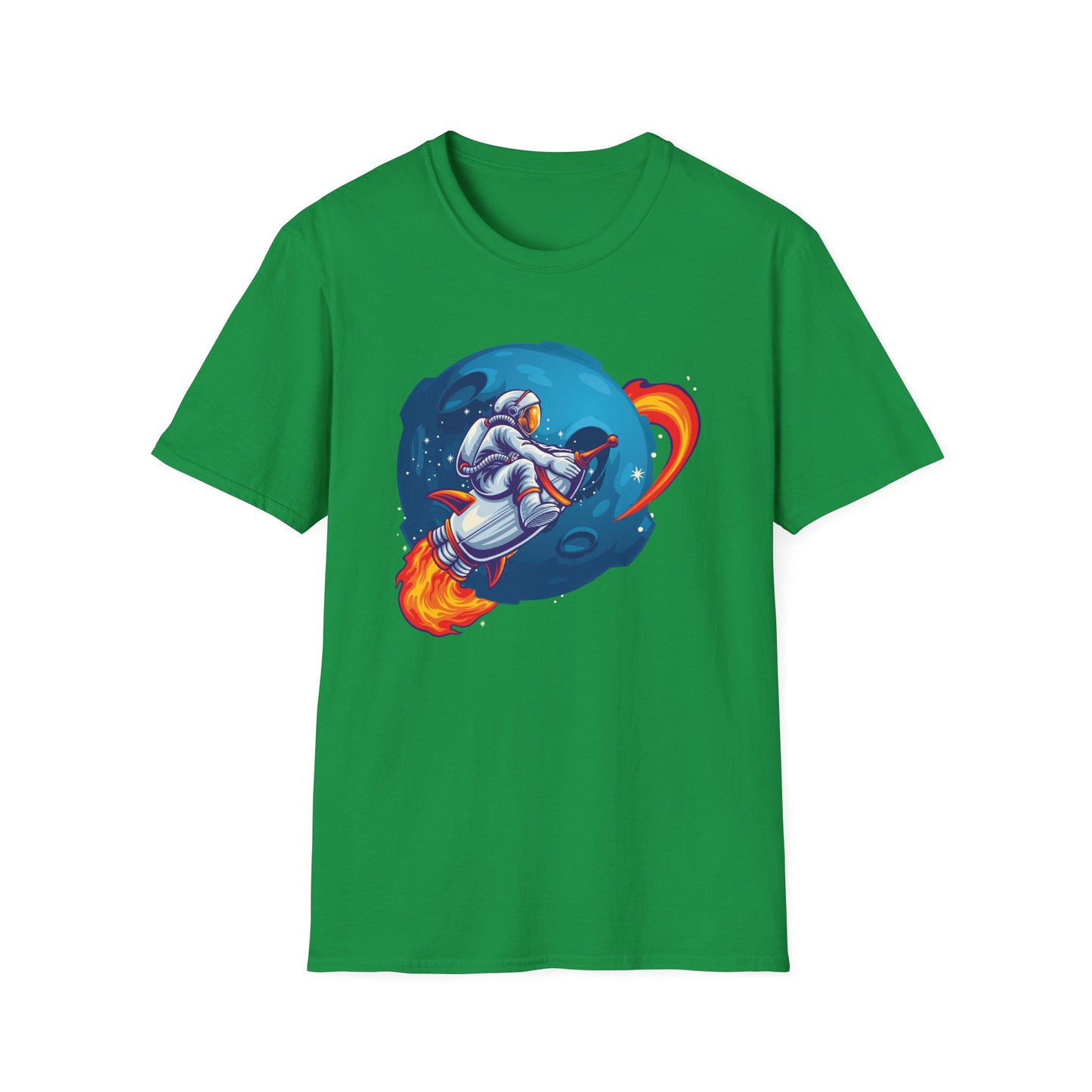Rocket Unisex T-Shirt - Space Adventure Design
