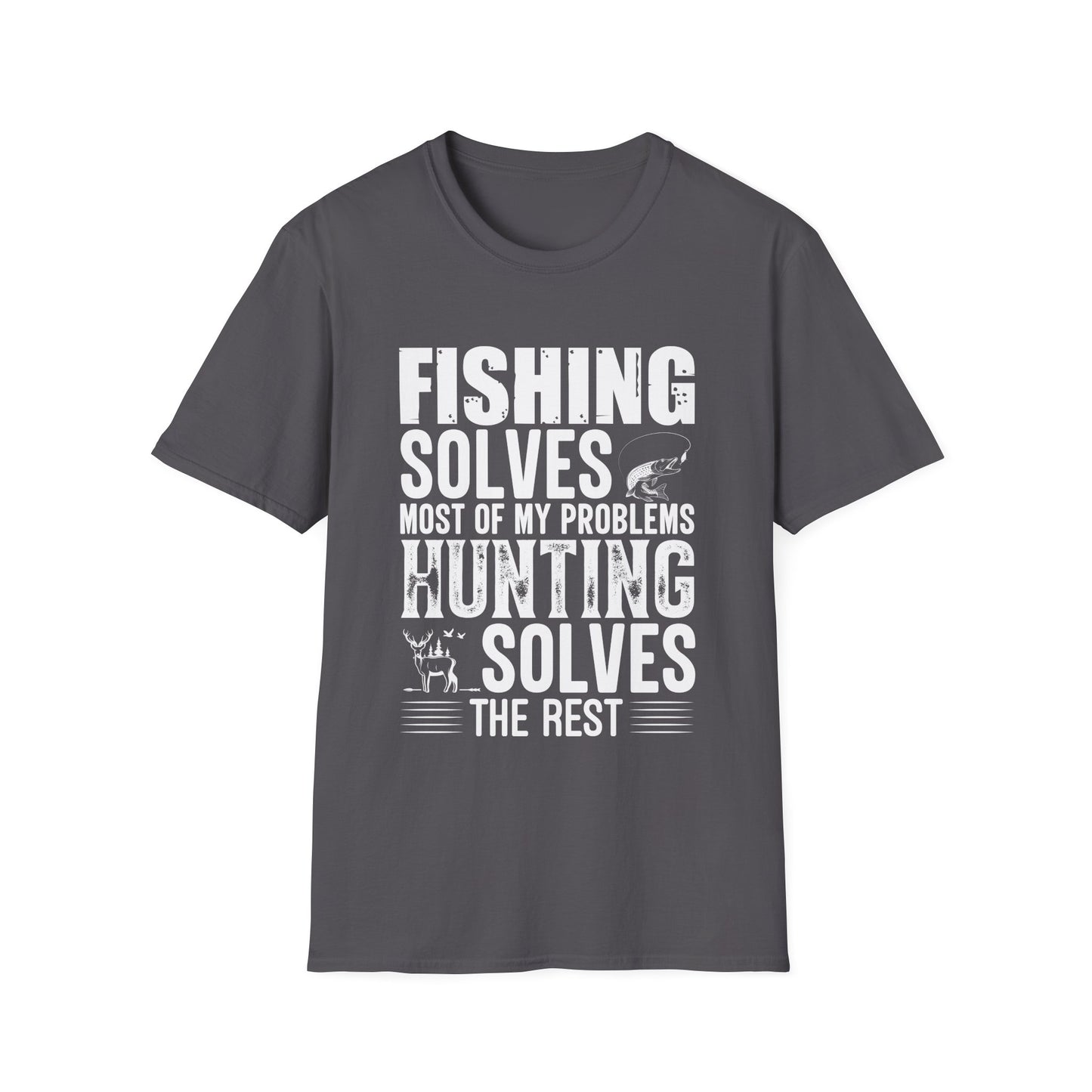 Fishing Solves Unisex T-Shirt