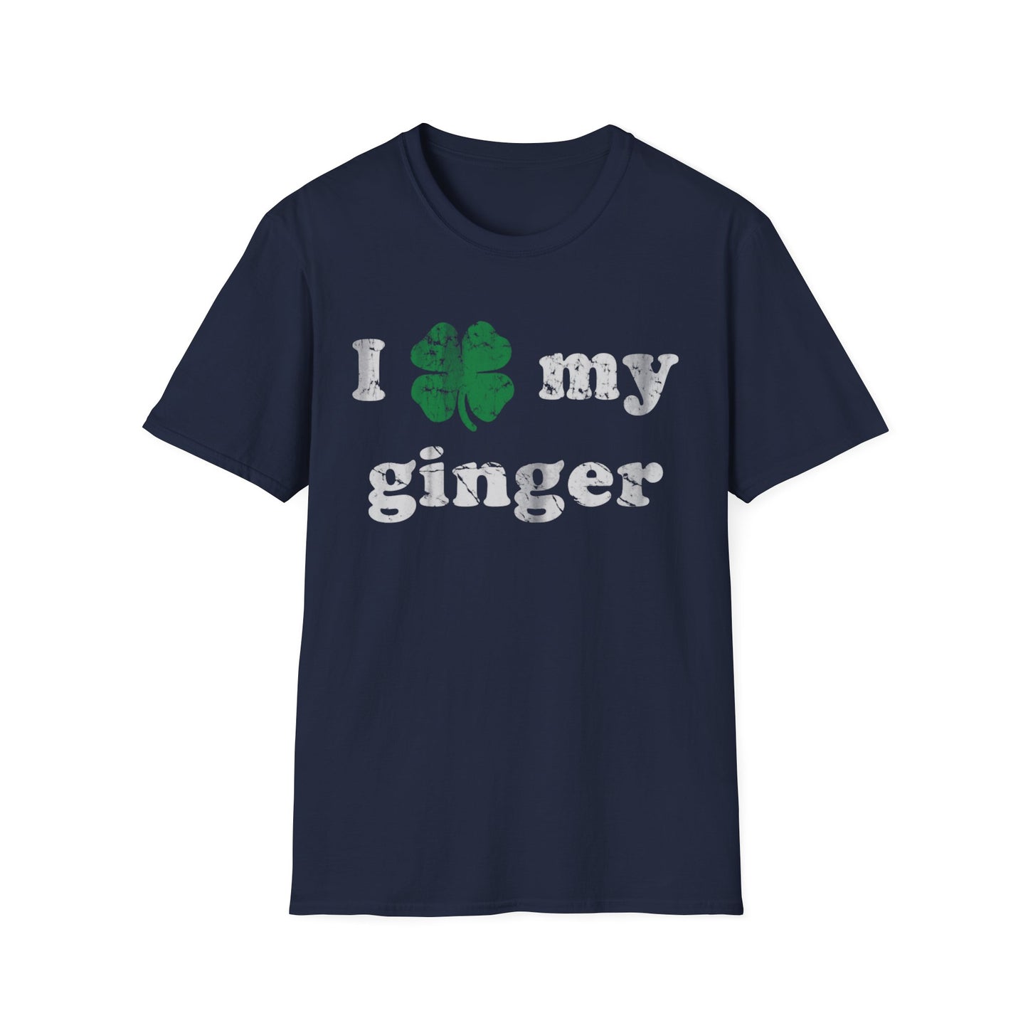 Ginger Unisex Softstyle T-Shirt - 'My Ginger' Design