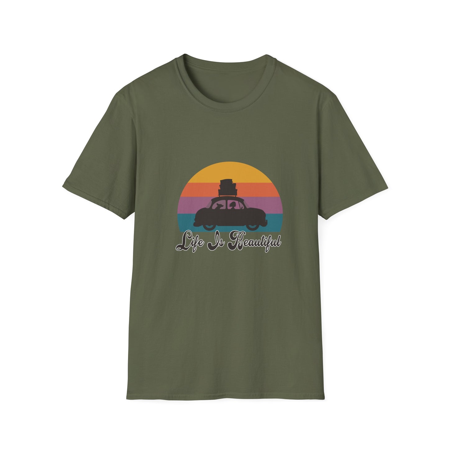 T-Shirt Life Is Beautiful Design