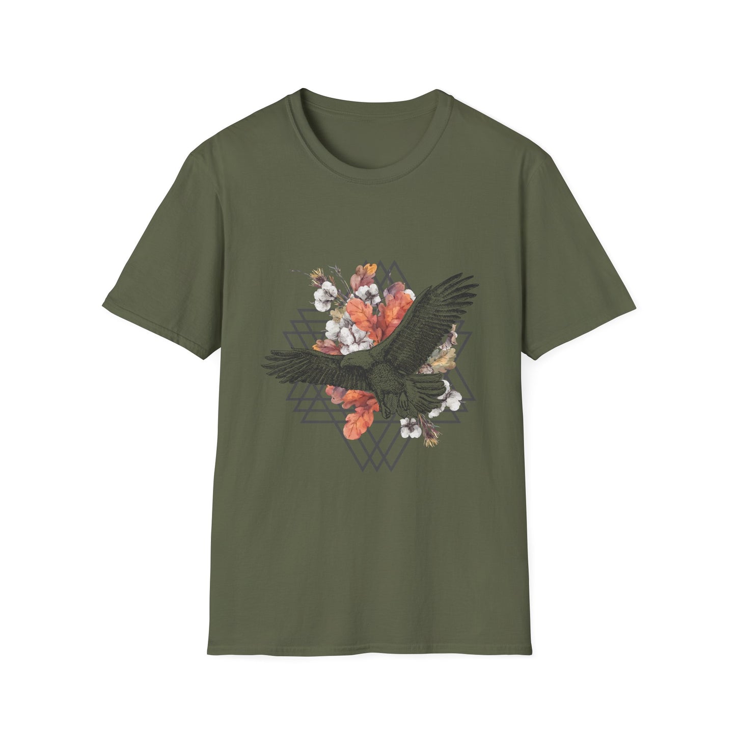Softstyle T-Shirt - Like A Bird Design