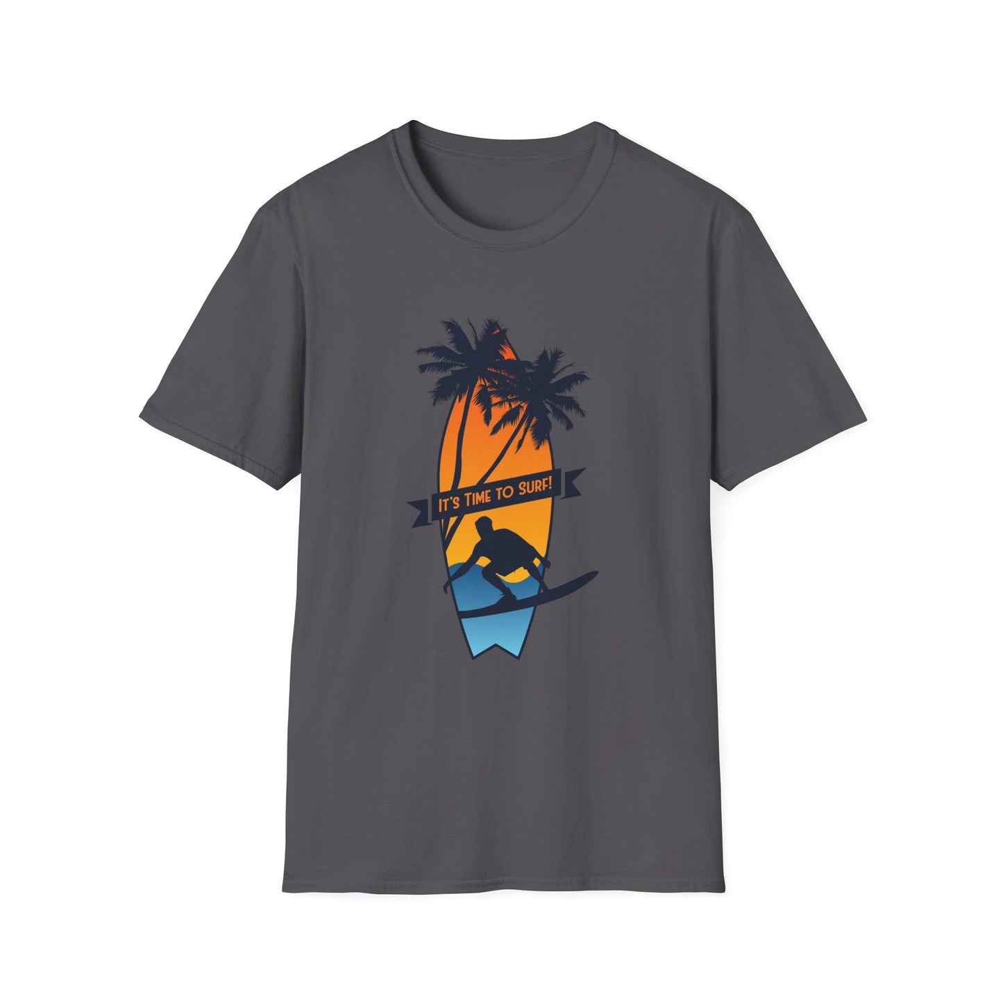 Surfer Softstyle T-Shirt - It's Time to Surf
