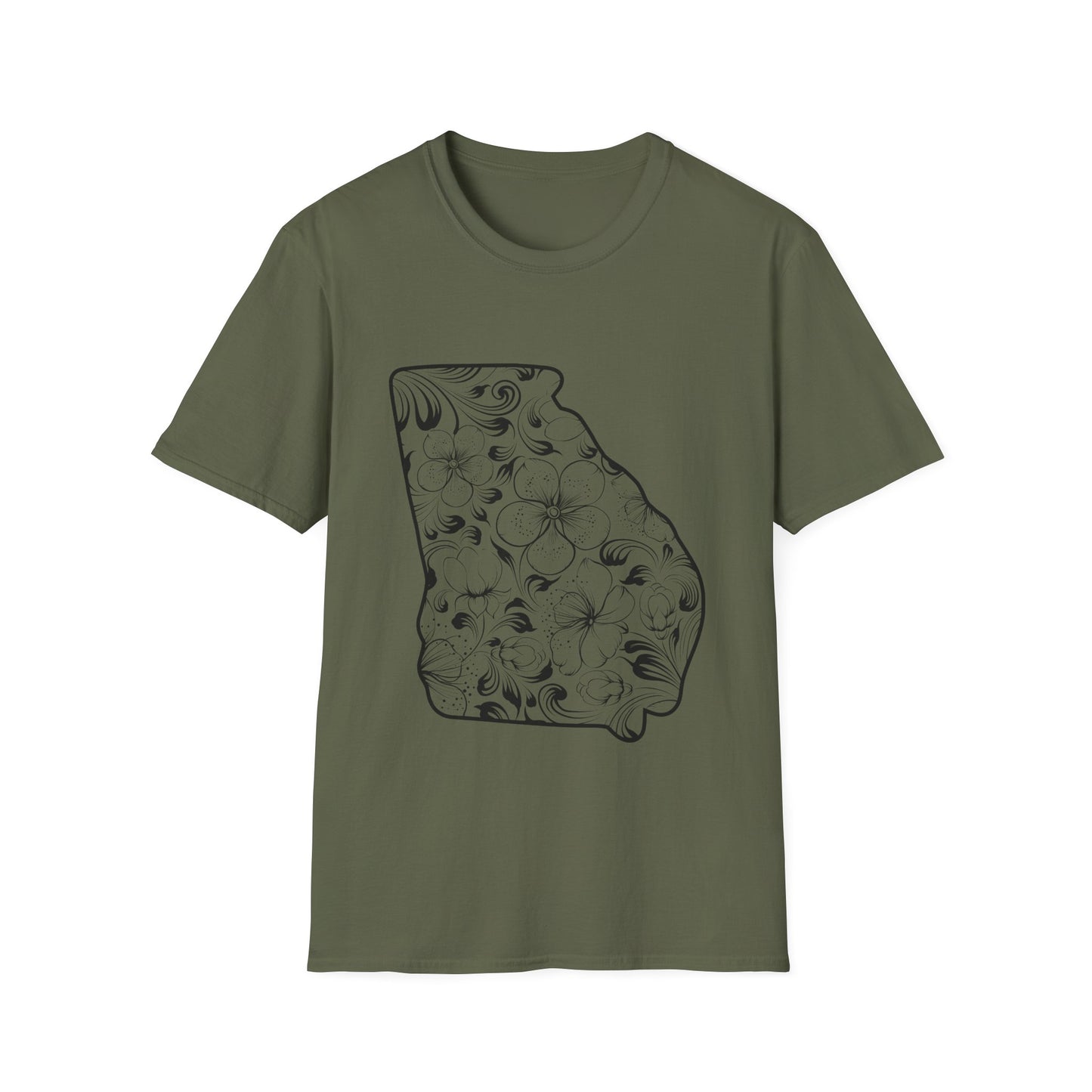 Georgia Unisex T-Shirt - Vintage Style Souvenir Travel Tee