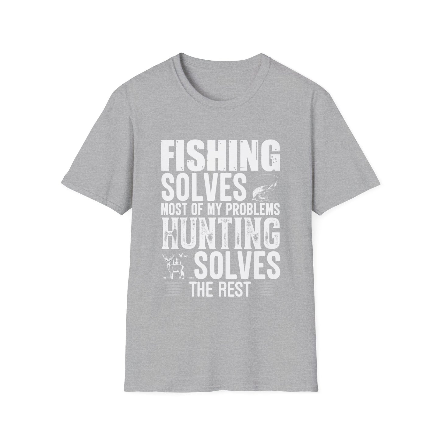 Fishing Solves Unisex T-Shirt