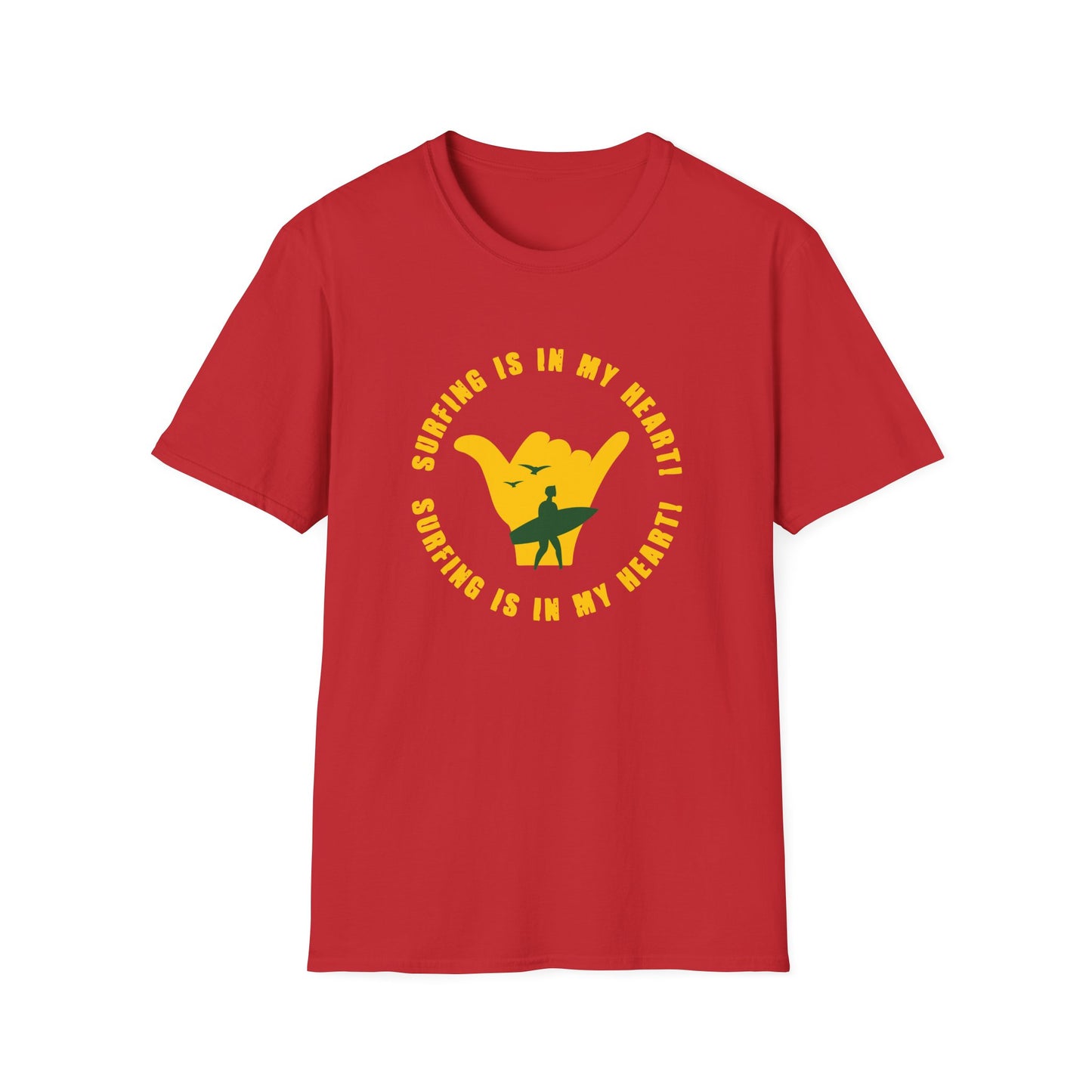 Surfing Heart T-Shirt