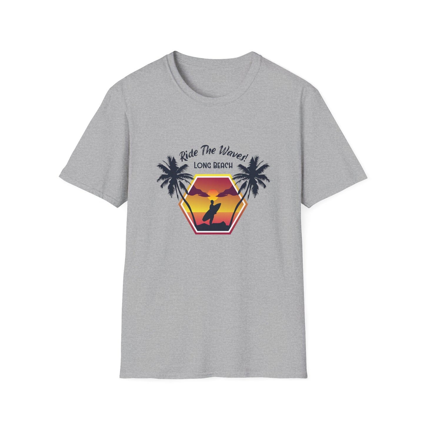 Wave Rider T-Shirt - Ride The Waves Design