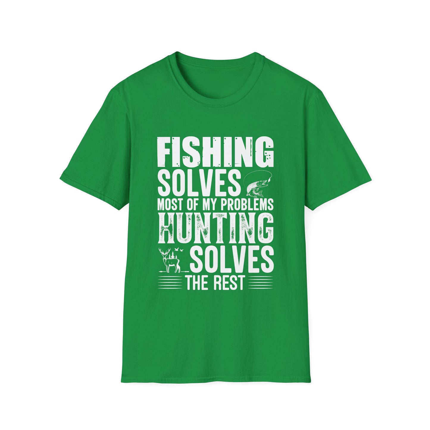 Fishing Solves Unisex T-Shirt
