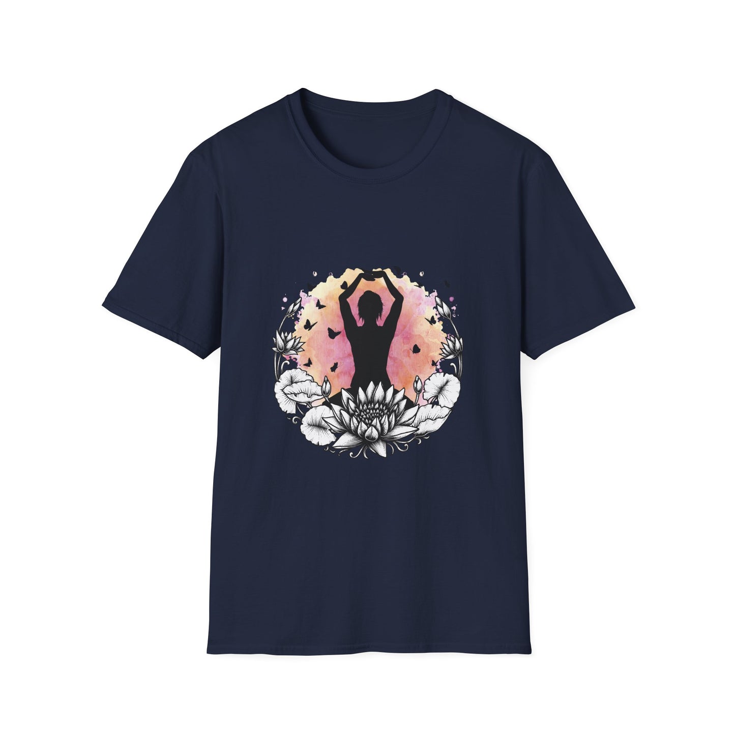 Yoga T-Shirt - Easy Pose Graphic