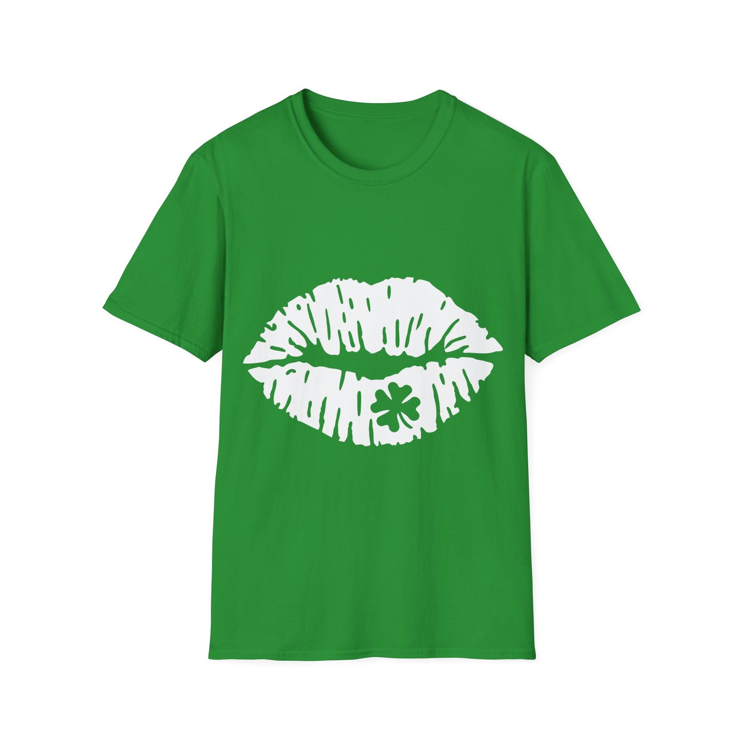 Unisex Softstyle T-Shirt - Irish Kiss St. Patrick's Day Tee