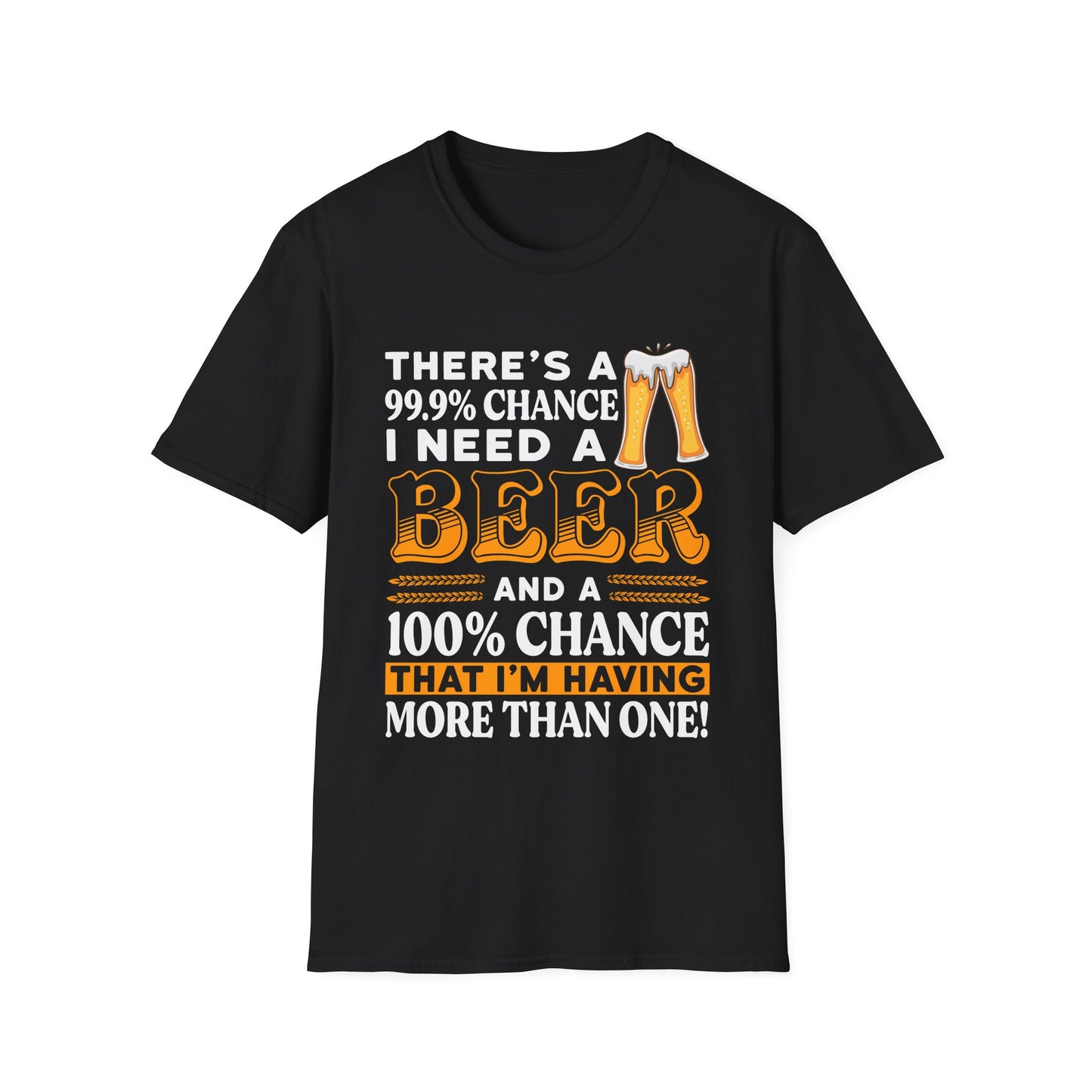 There's a 99.9% Chance I Need a Beer