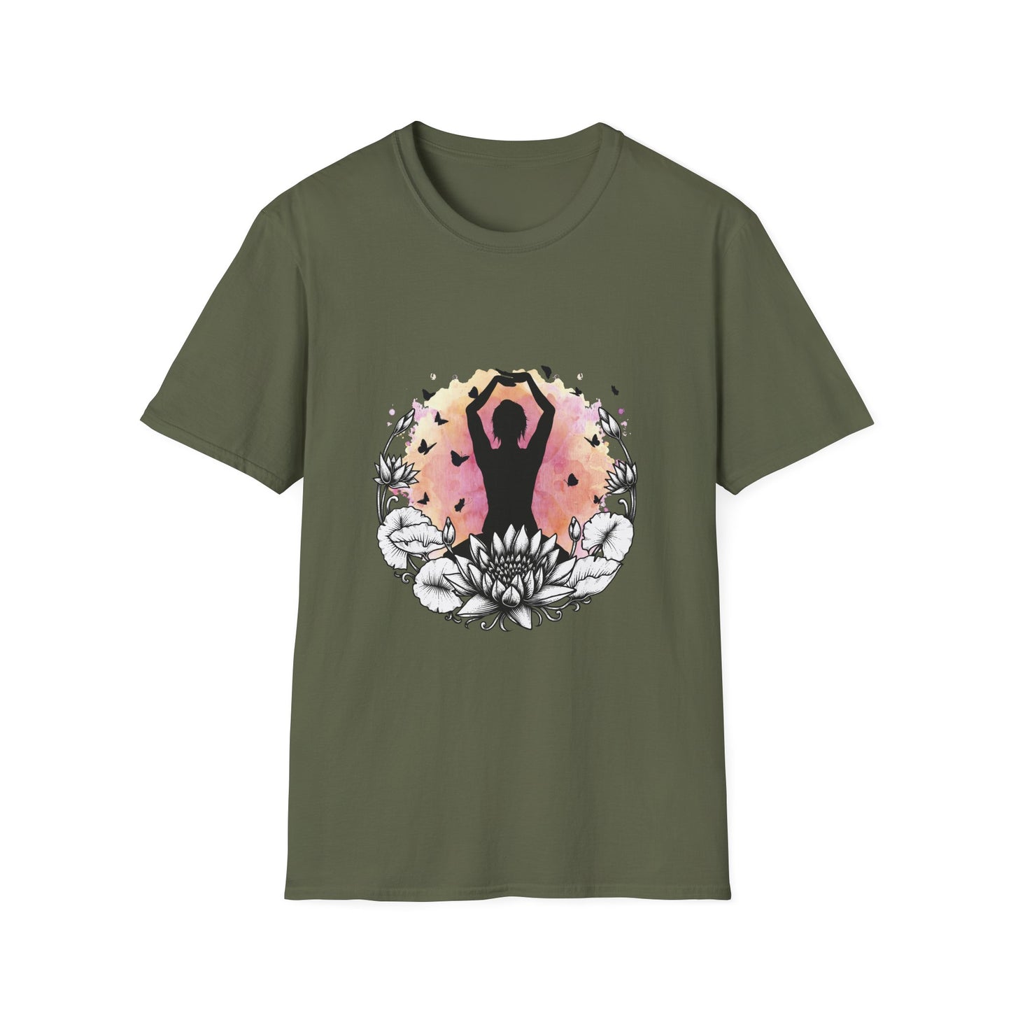 Yoga T-Shirt - Easy Pose Graphic