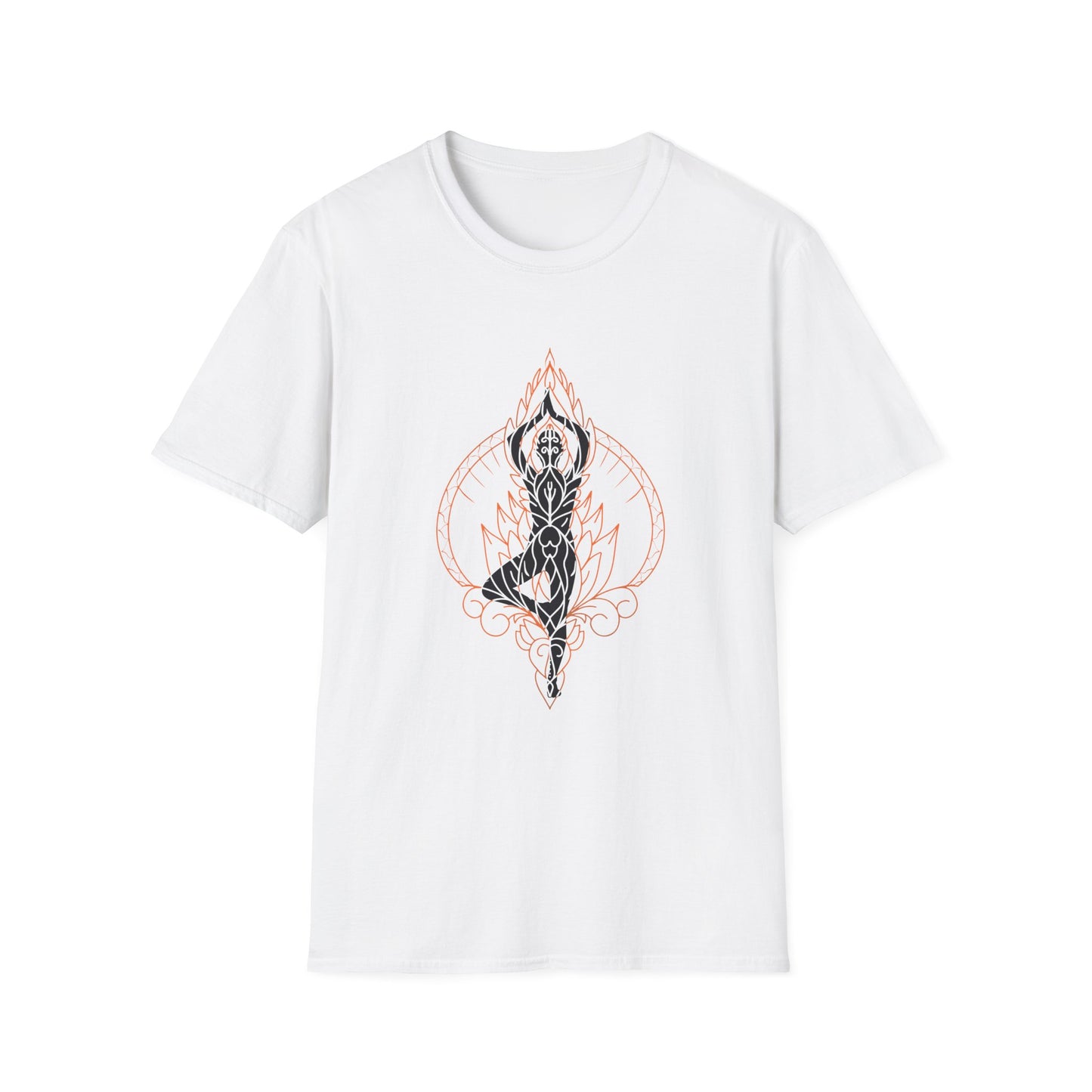 Yoga Tee - Tree Pose Design