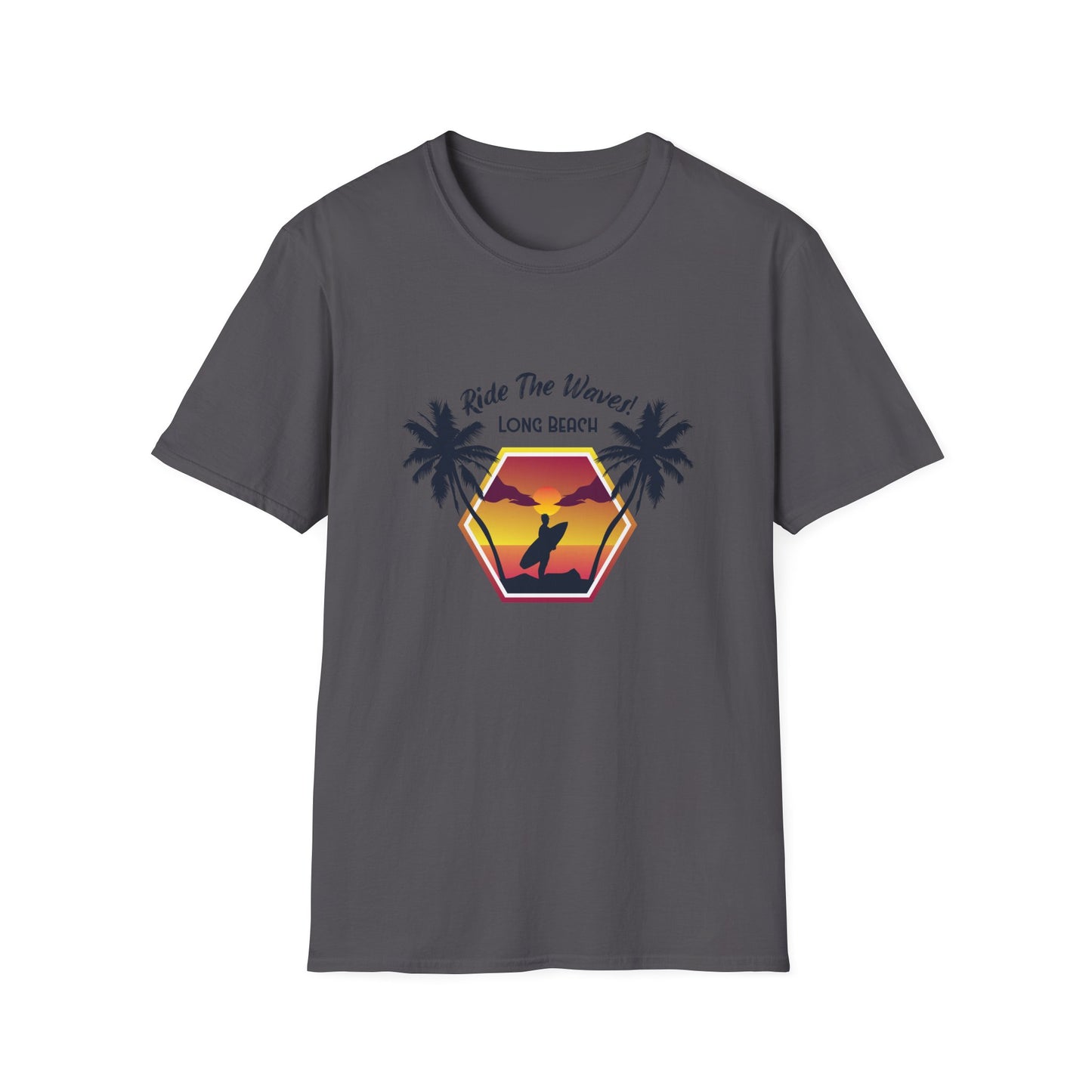 Wave Rider T-Shirt - Ride The Waves Design