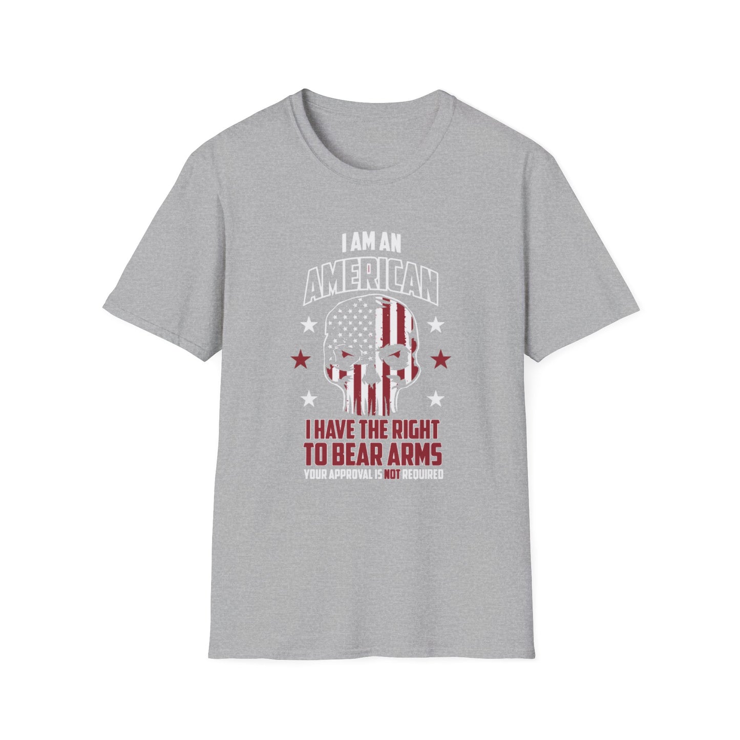 Patriotic Tee American Pride Humor Bears Arms Unisex T-Shirt