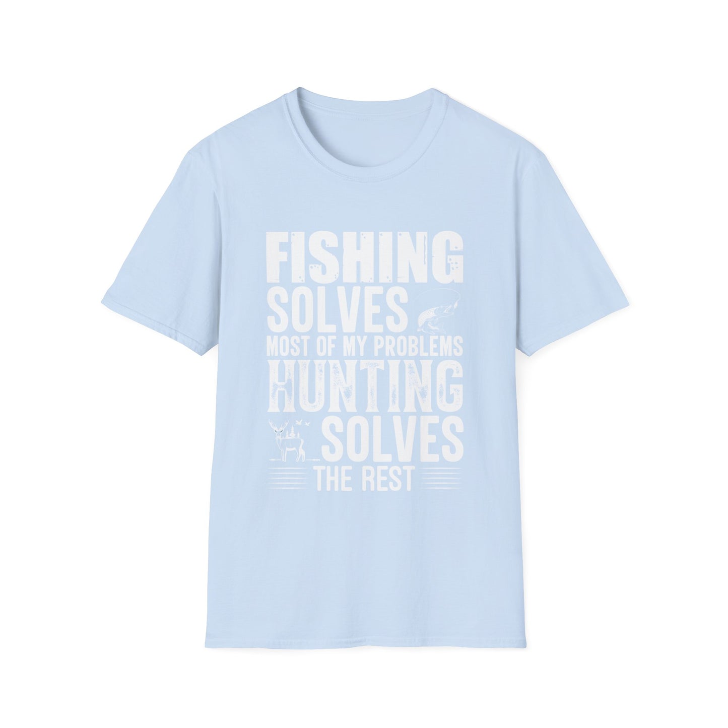 Fishing Solves Unisex T-Shirt