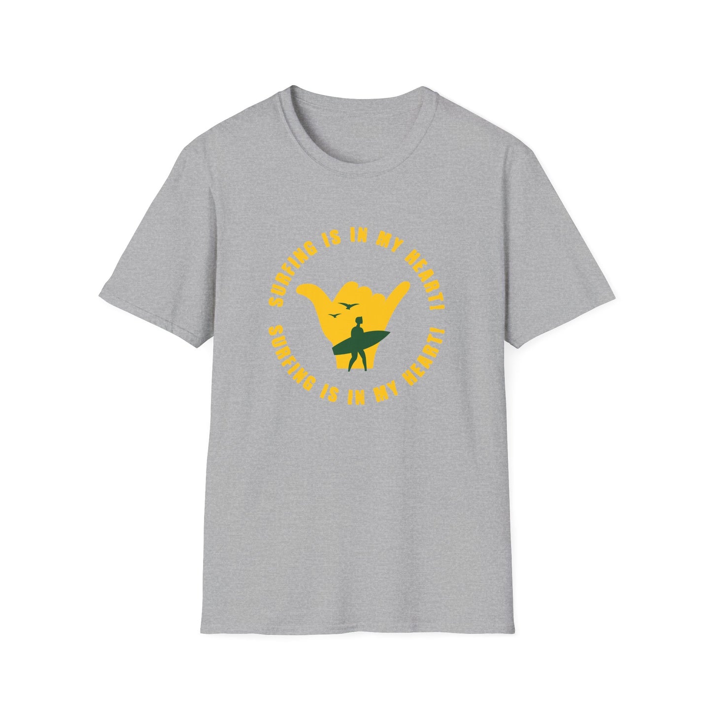 Surfing Heart T-Shirt