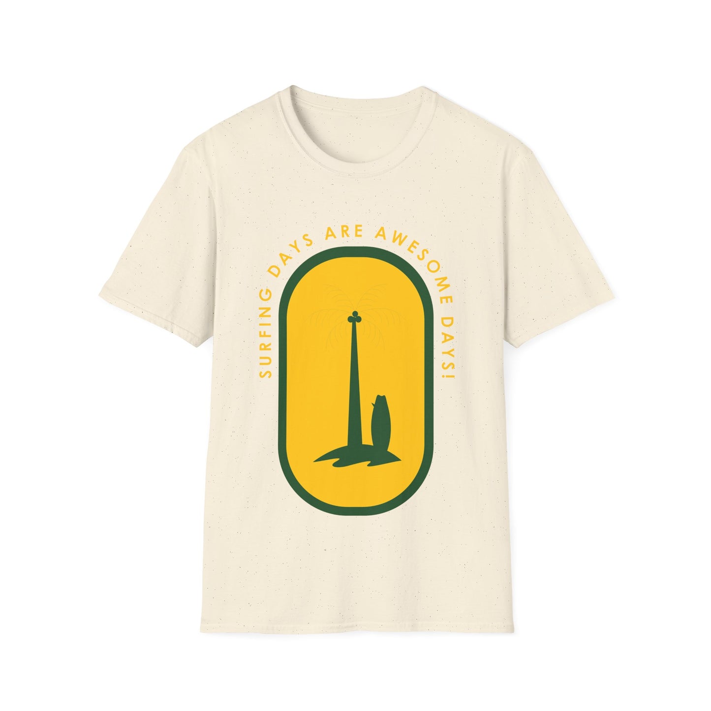 Surfing Days Softstyle T-Shirt - Beach Lover Summer Tee