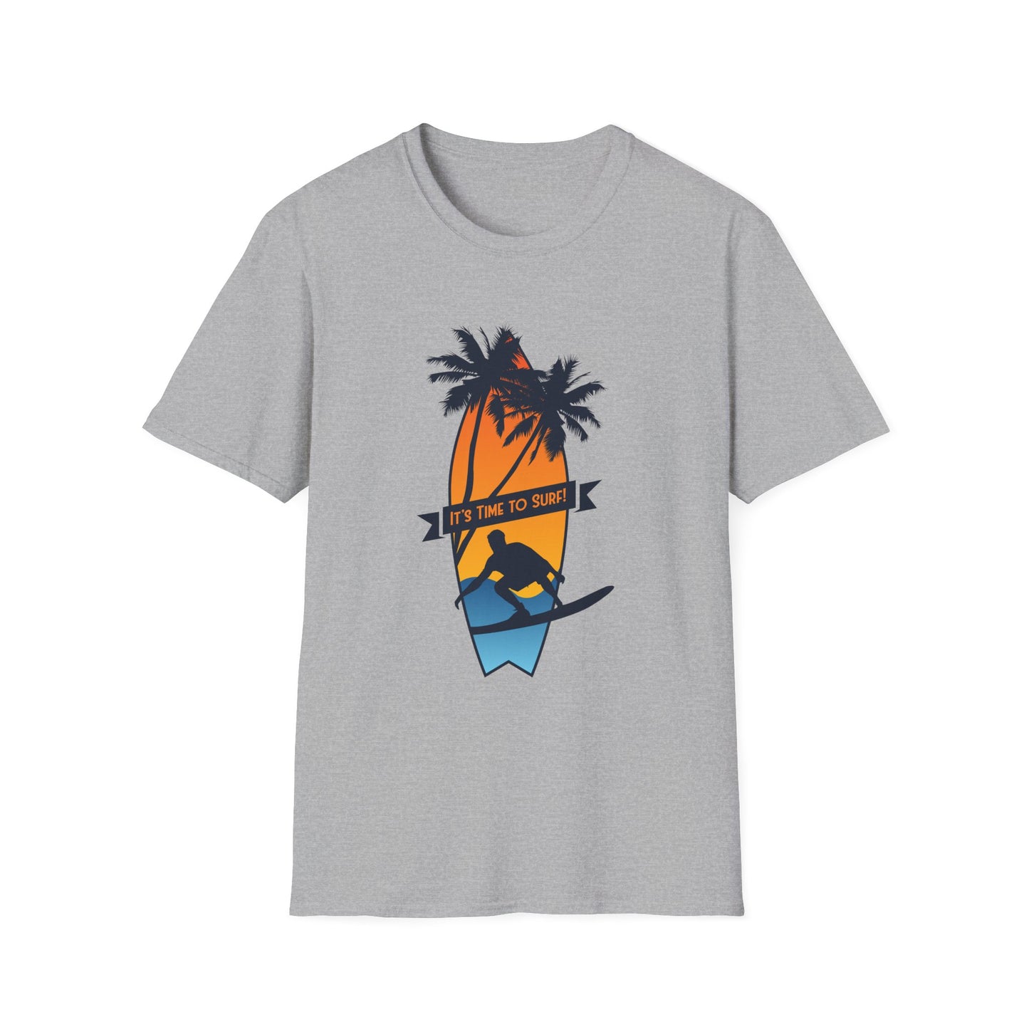 Surfer Softstyle T-Shirt - It's Time to Surf