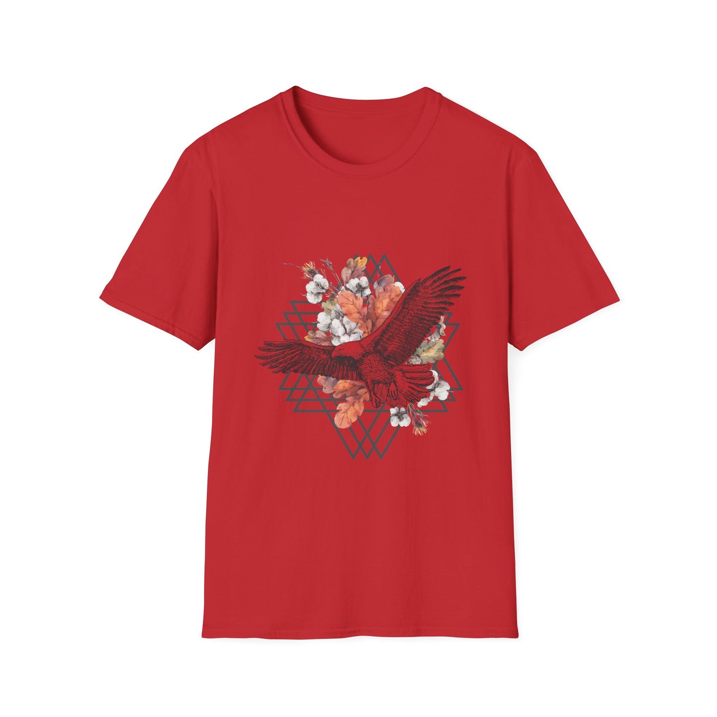 Softstyle T-Shirt - Like A Bird Design
