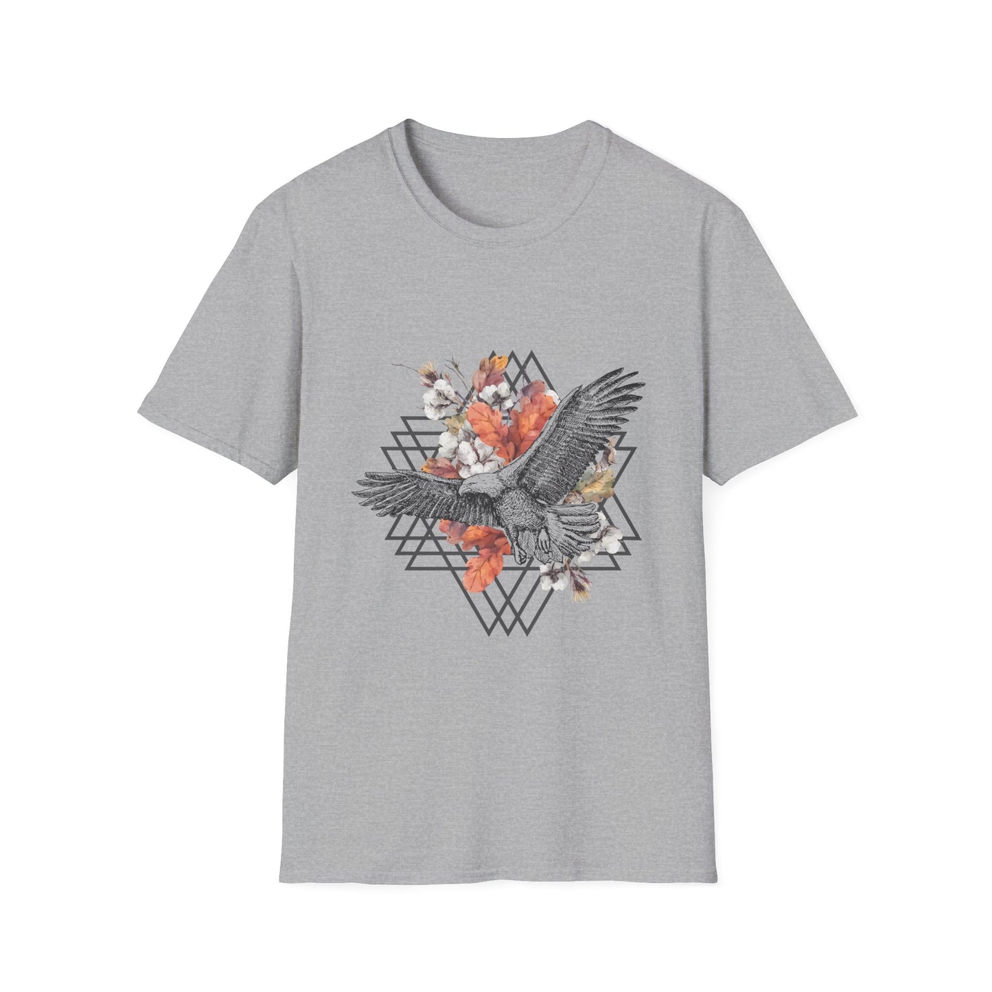 Softstyle T-Shirt - Like A Bird Design