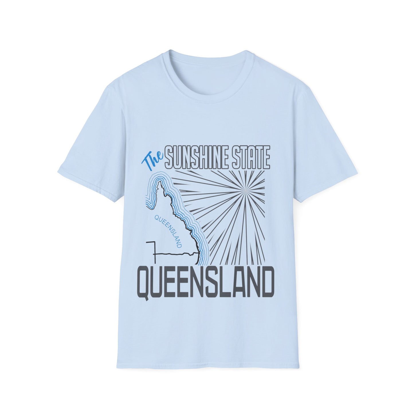 Sunshine State Unisex T-Shirt - Queensland Design