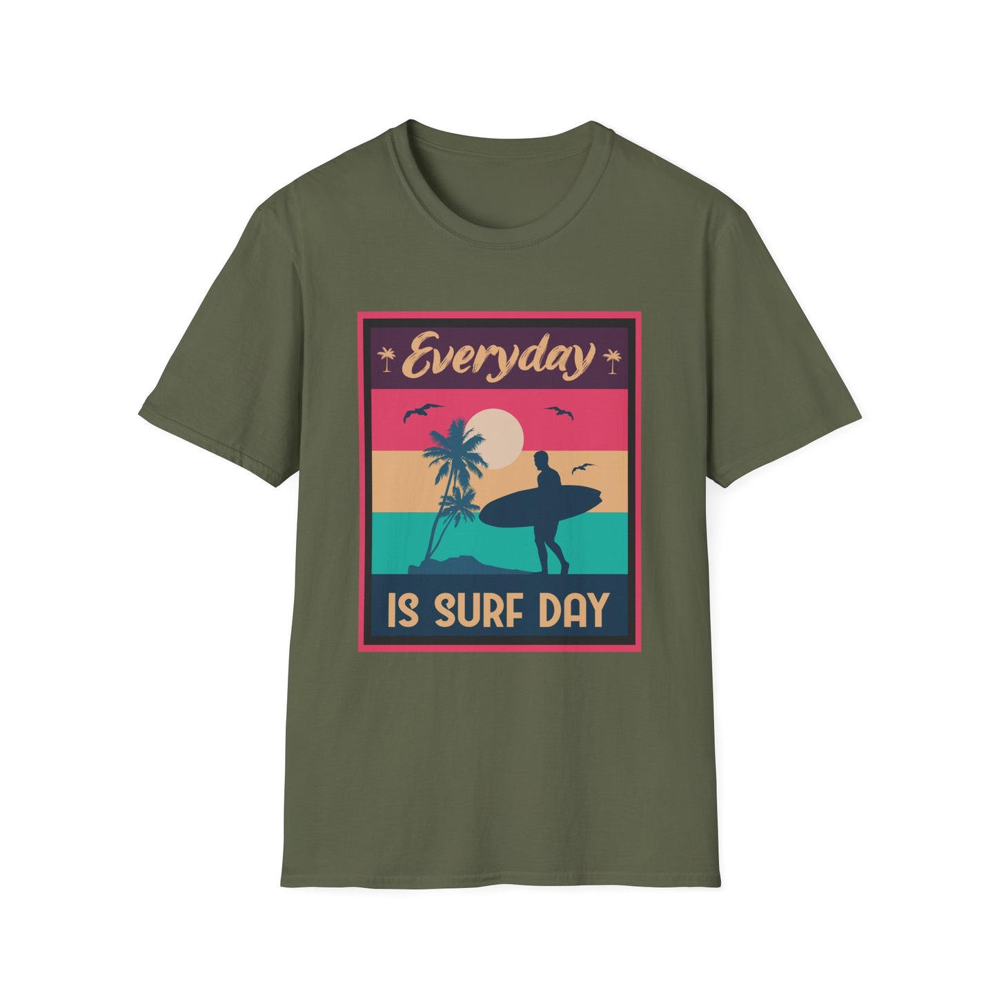 Surf Day Unisex T-Shirt - Everyday Is A Surf Day