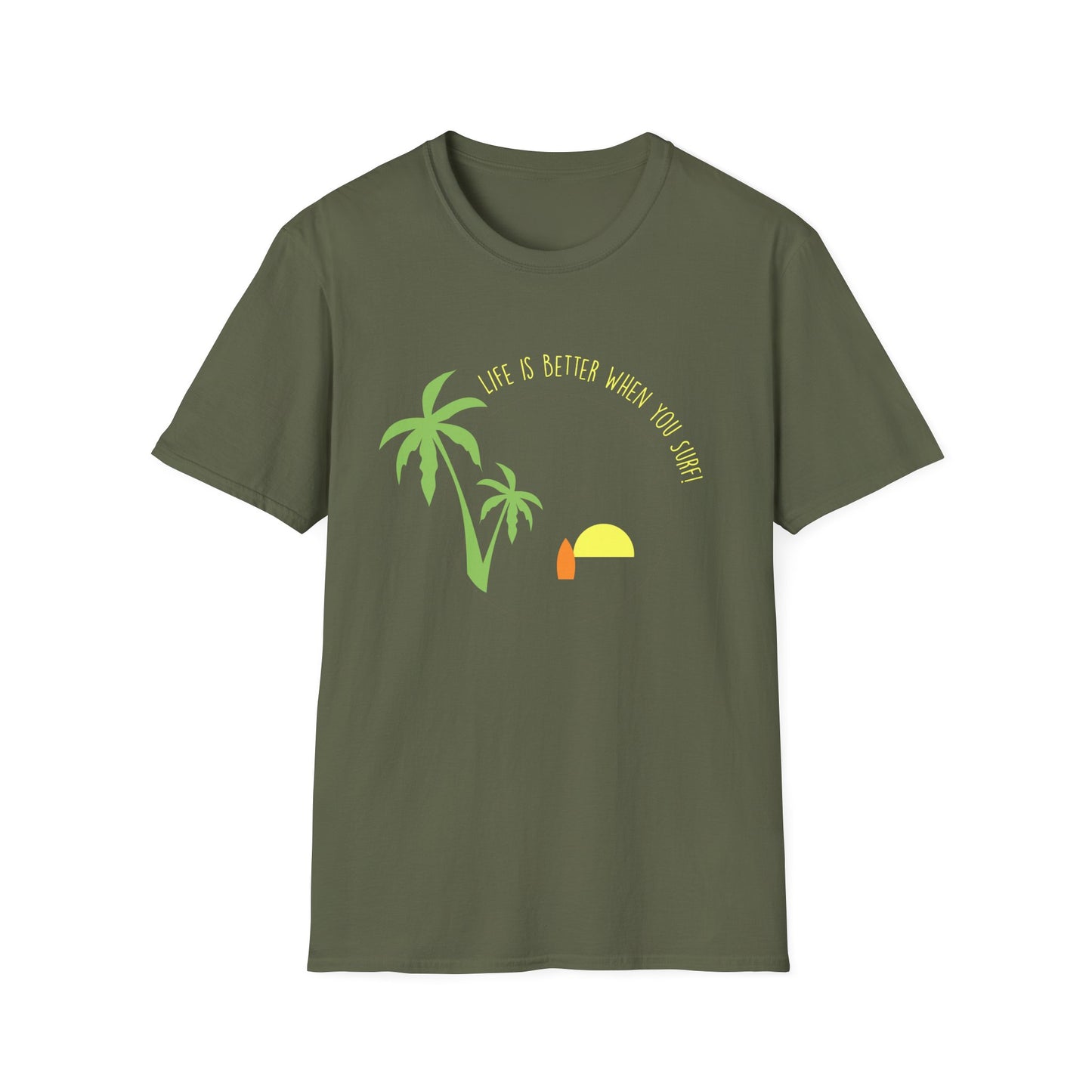 Surfing T-Shirt - Life is Better When you Surf