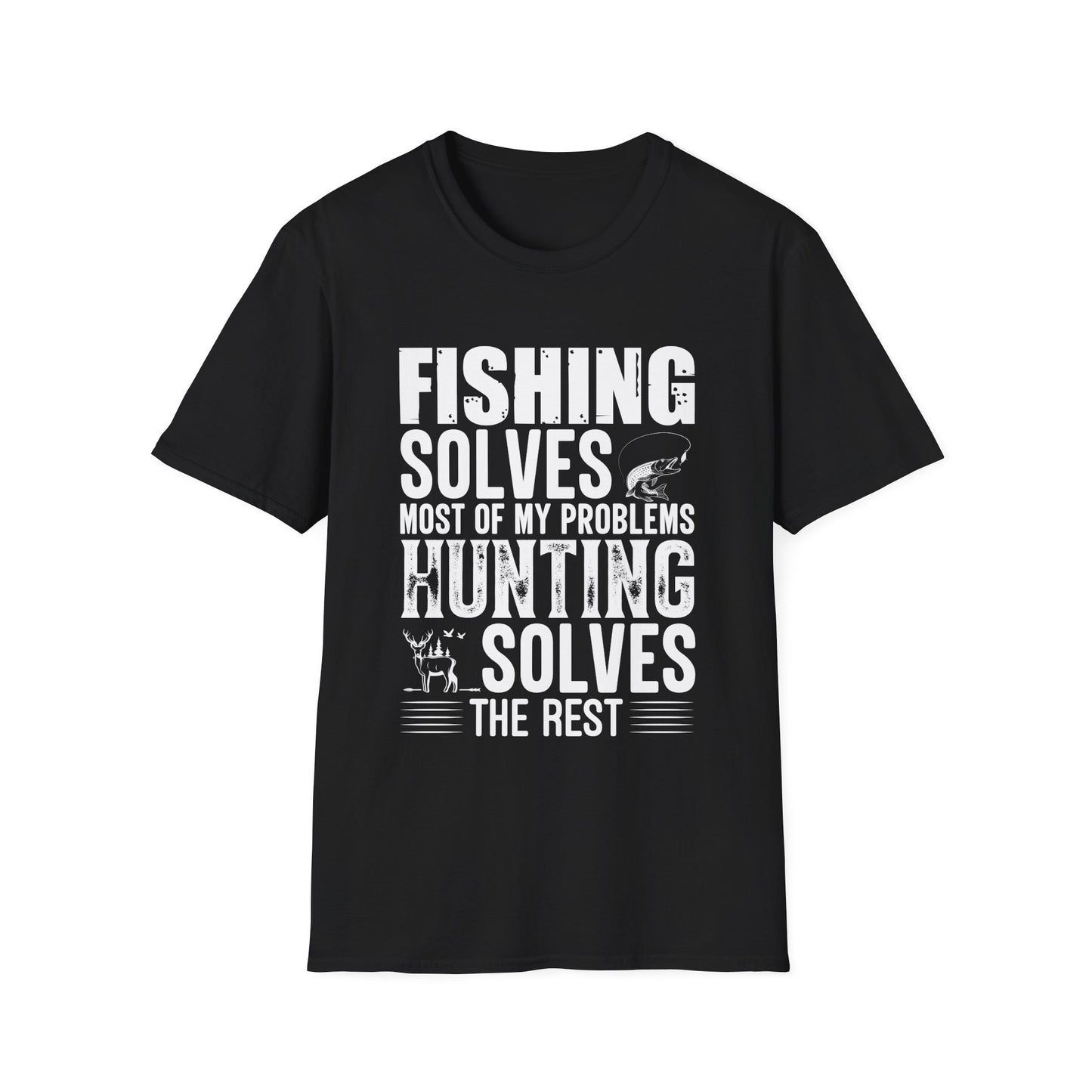 Fishing Solves Unisex T-Shirt