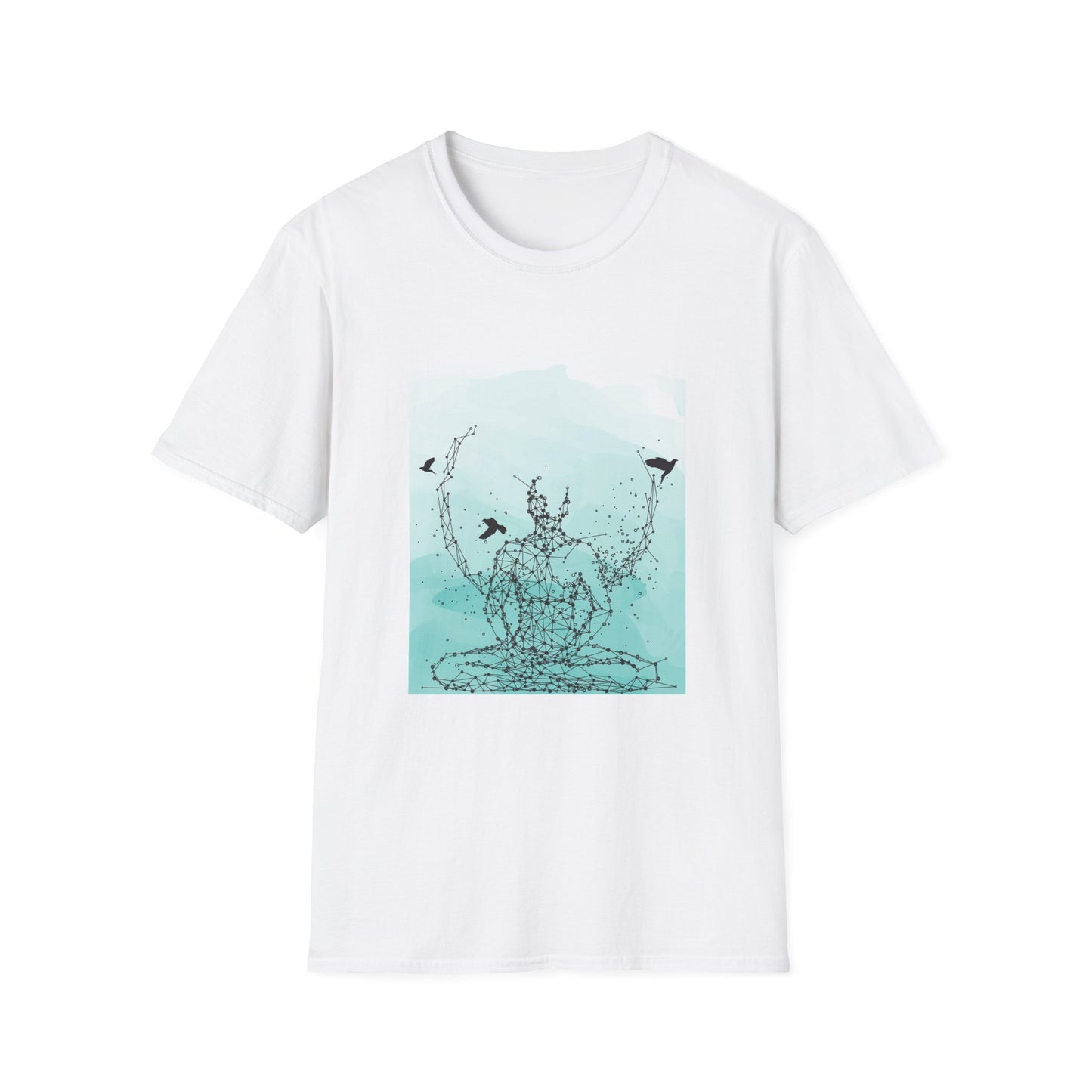Yoga Pose Unisex T-Shirt - Easy Pose Design
