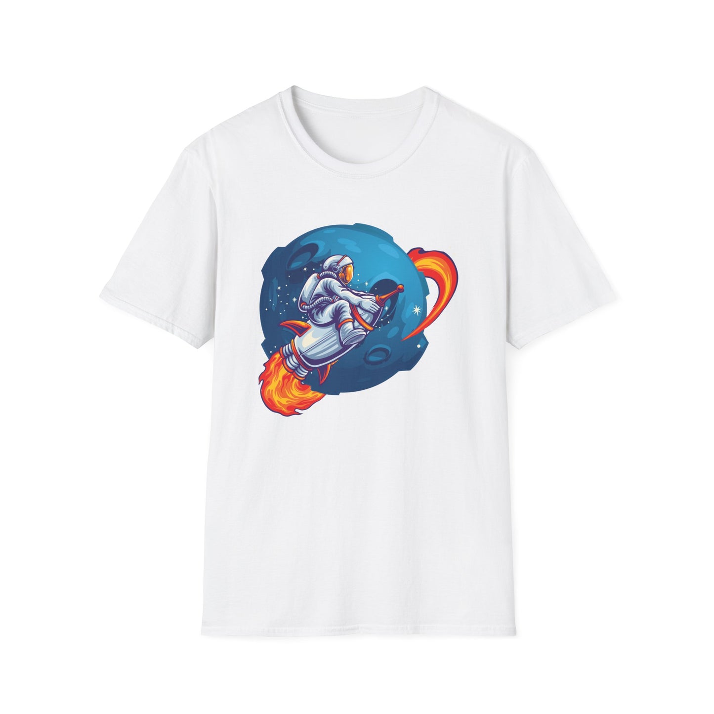 Rocket Unisex T-Shirt - Space Adventure Design