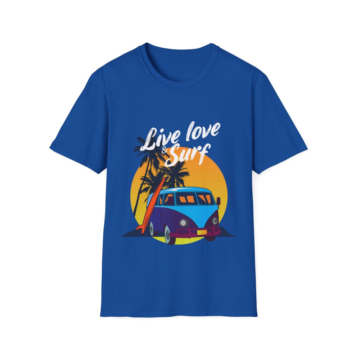Surfer T-Shirt Live Love and Surf